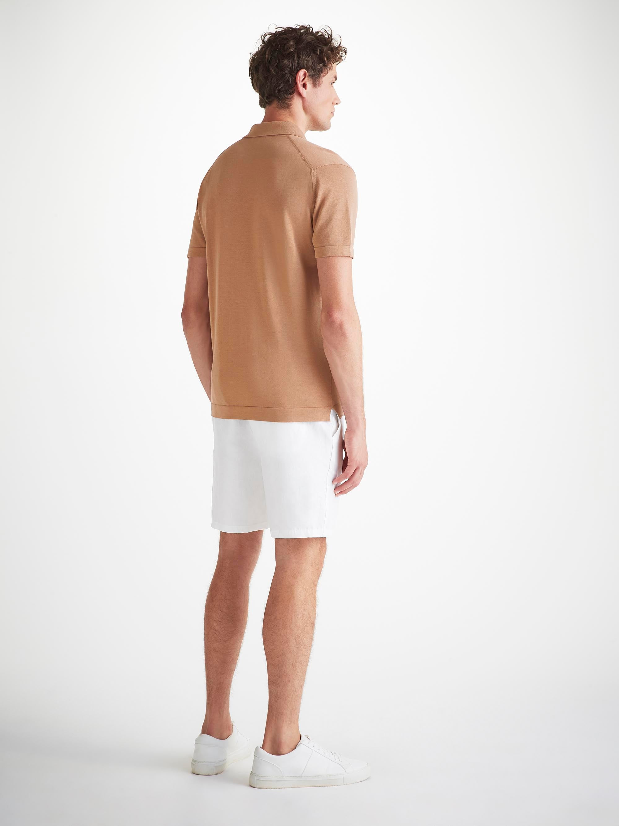 Men's Polo Shirts Jacob Sea Island Cotton Camel - 4