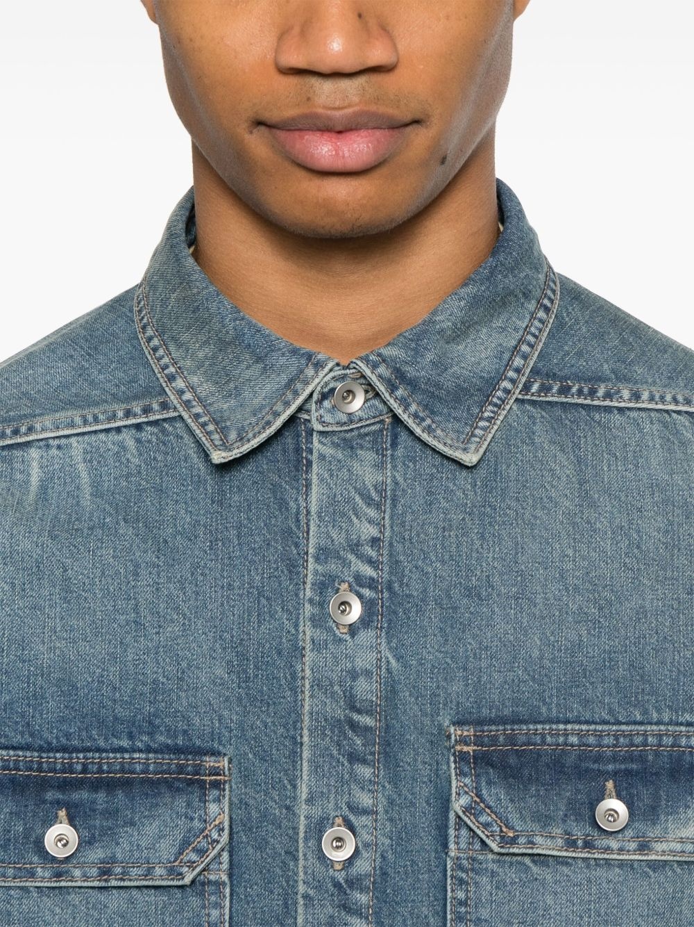 denim outershirt - 5