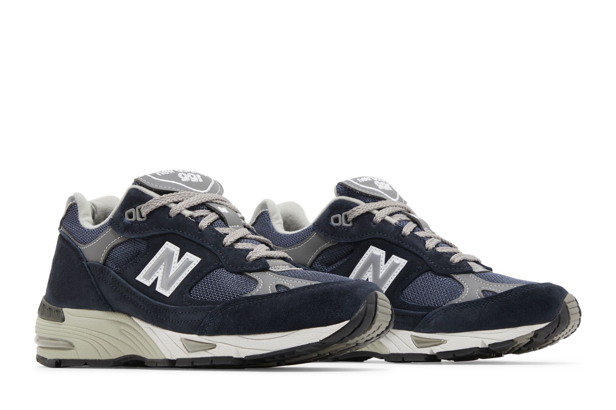 Wmns 991 Made in England 'Navy' - 8