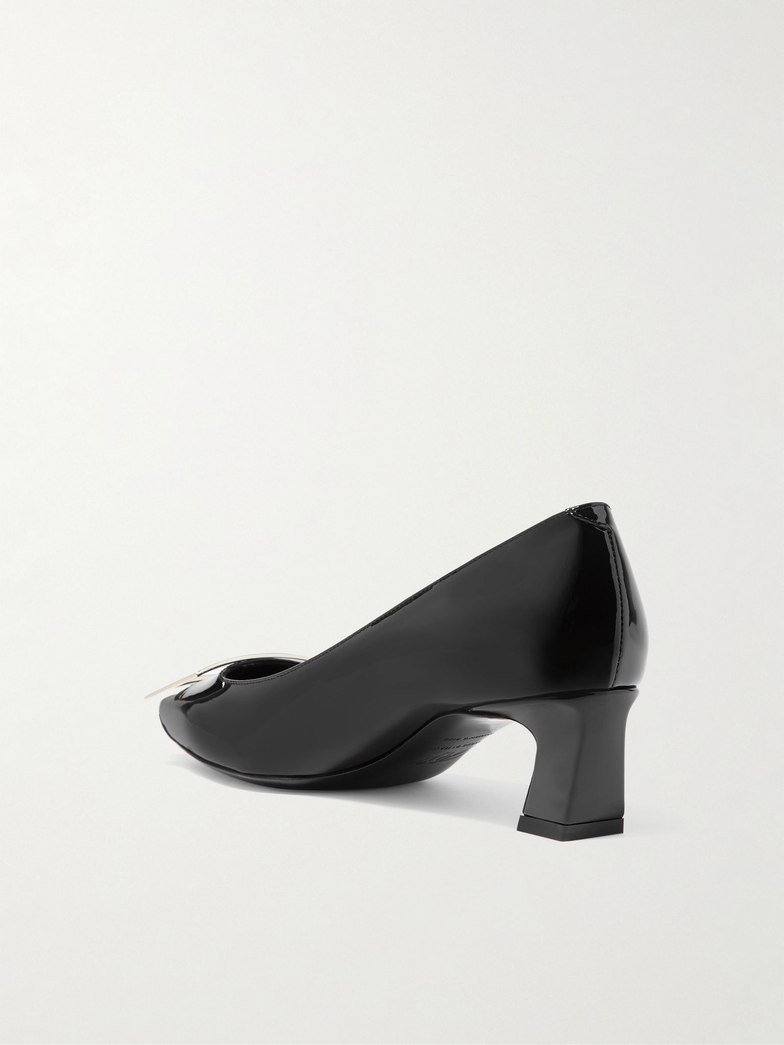 Decollete Trompette 45 patent-leather pumps Black - 3