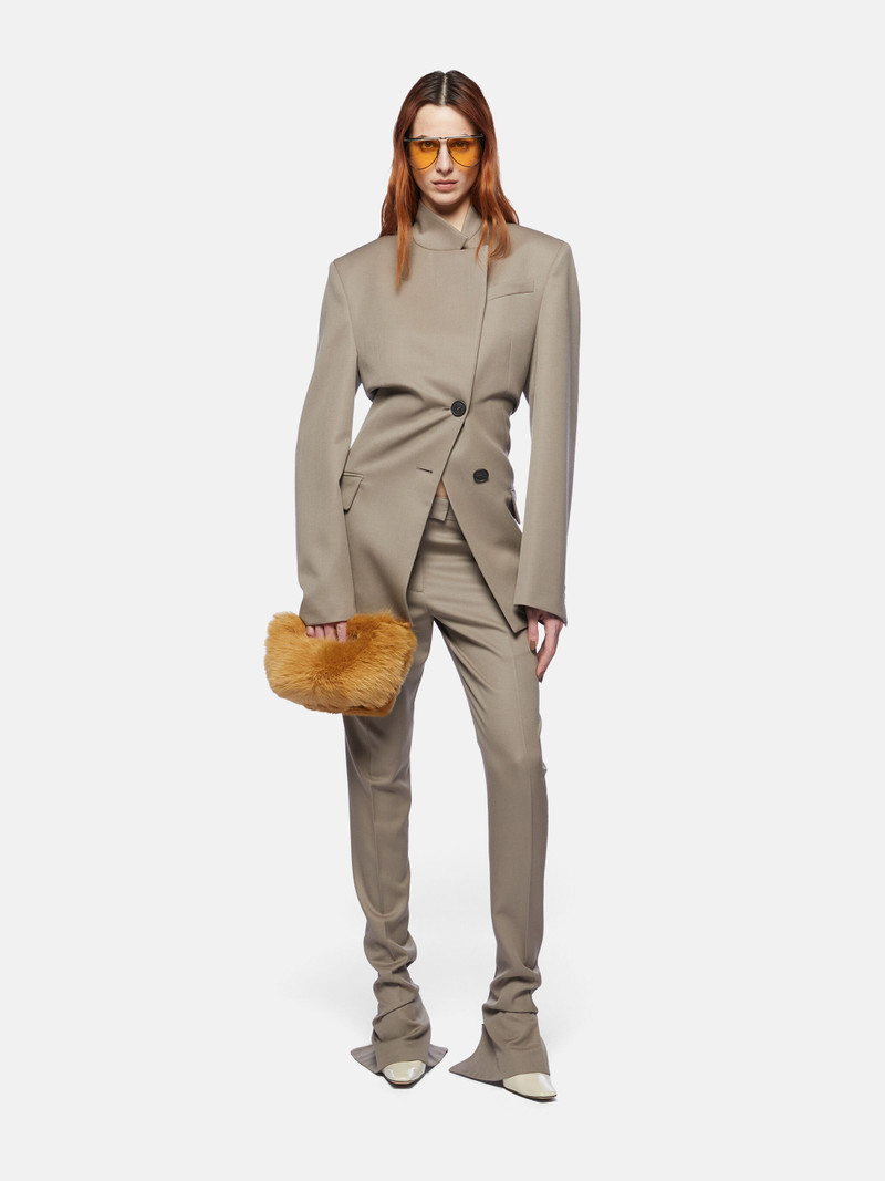 THE ATTICO TAUPE BLAZER outlook