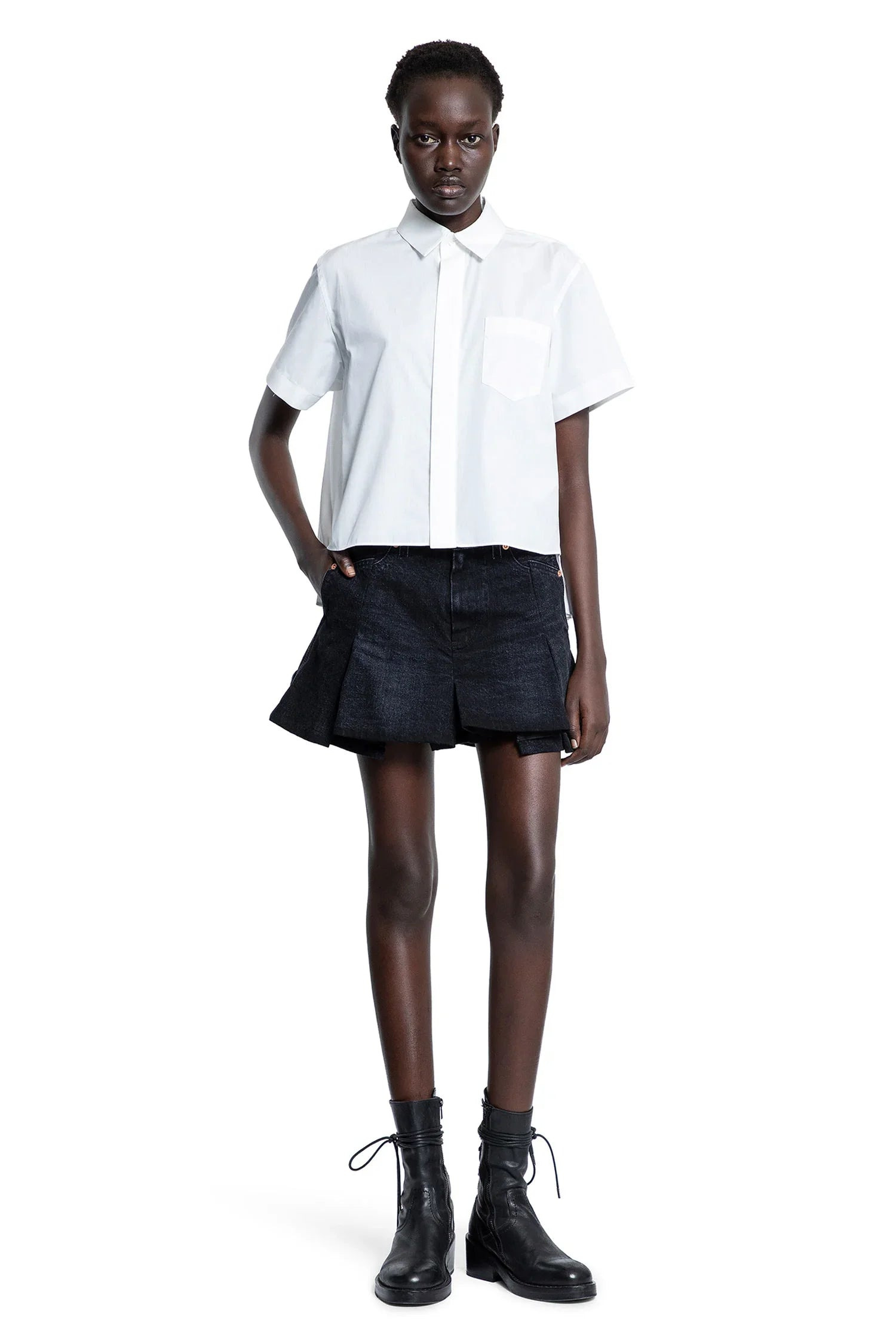 Denim-Mix-Shorts - 4