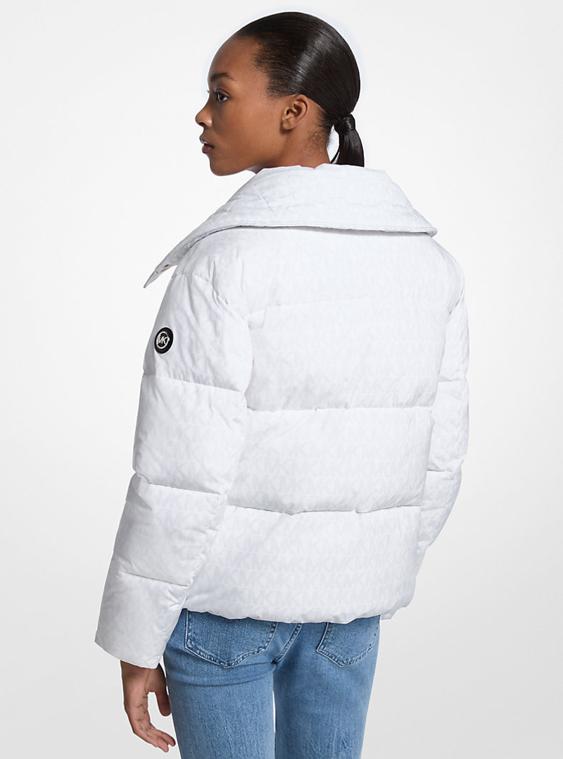 MICHAEL KORS Signature Logo Quilted Puffer Jacket outlook