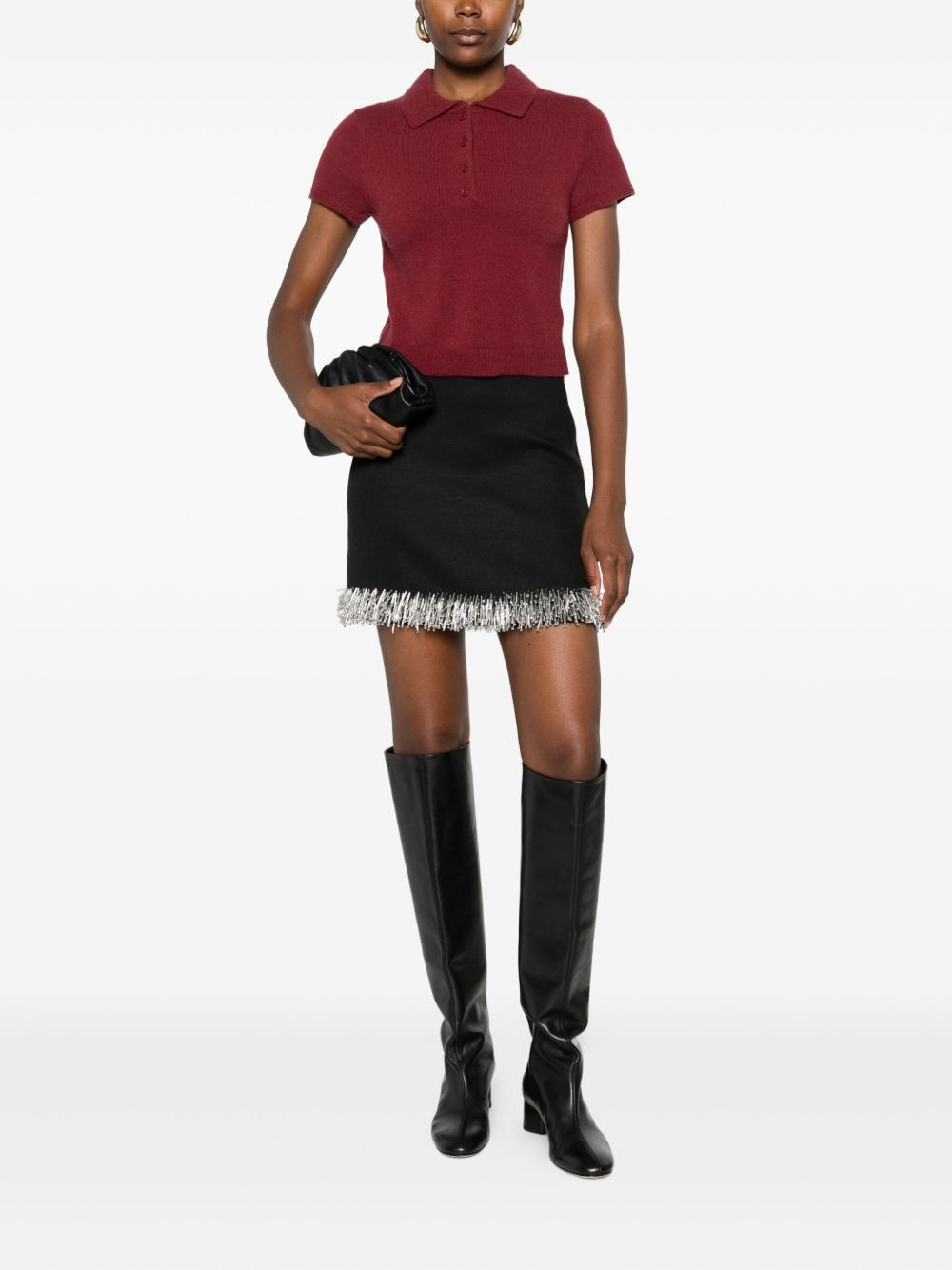short-sleeve polo top - 2