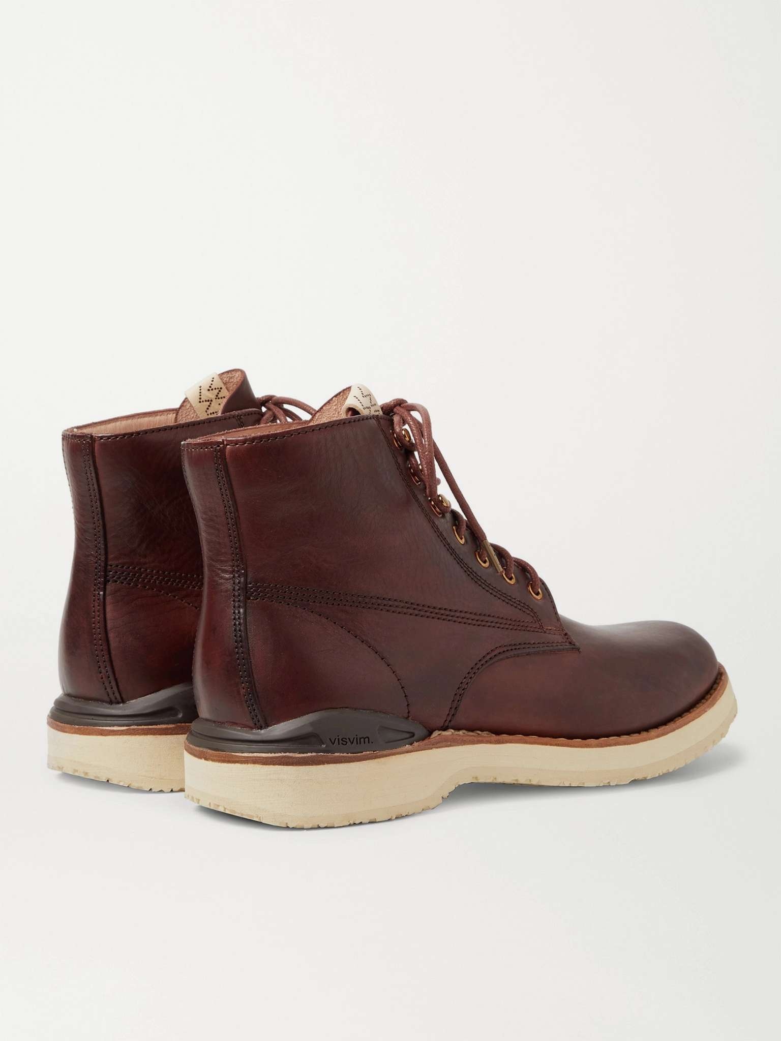 Virgil Burnished-Leather Boots - 5