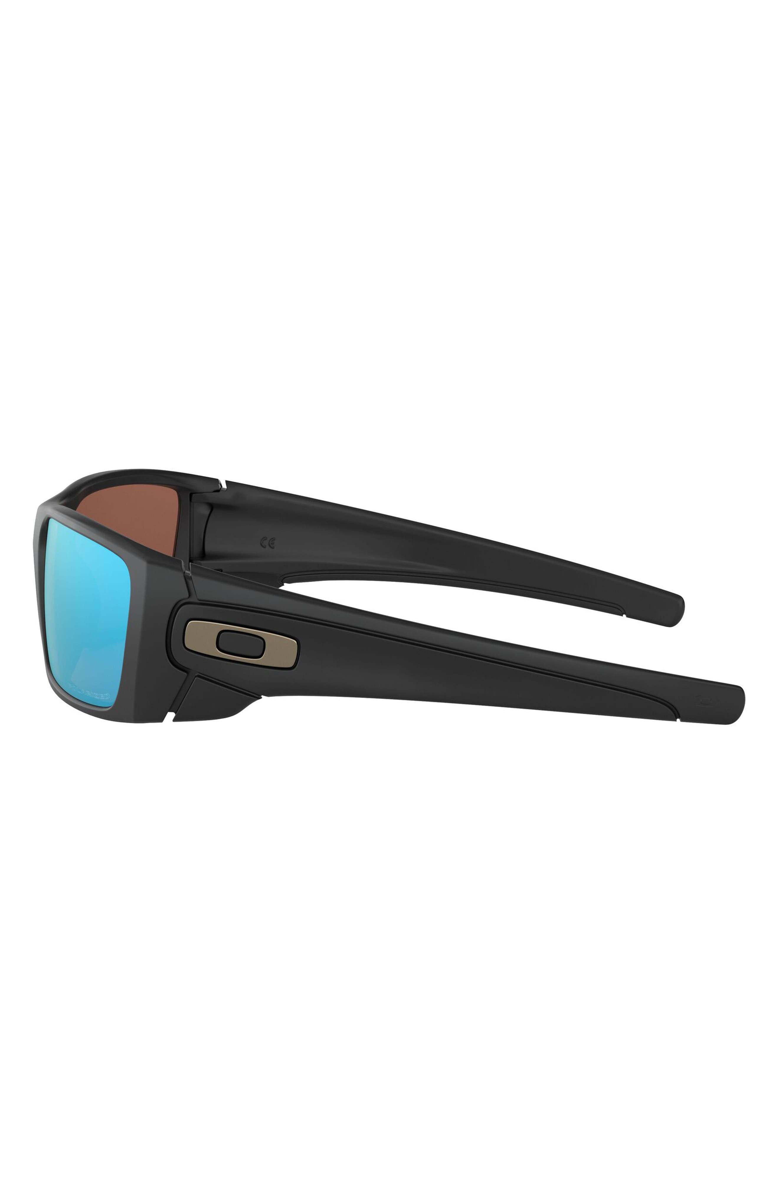 Oakley 'Fuel Cell™ PRIZM™' 60mm Polarized Sunglasses in Black at Nordstrom - 3