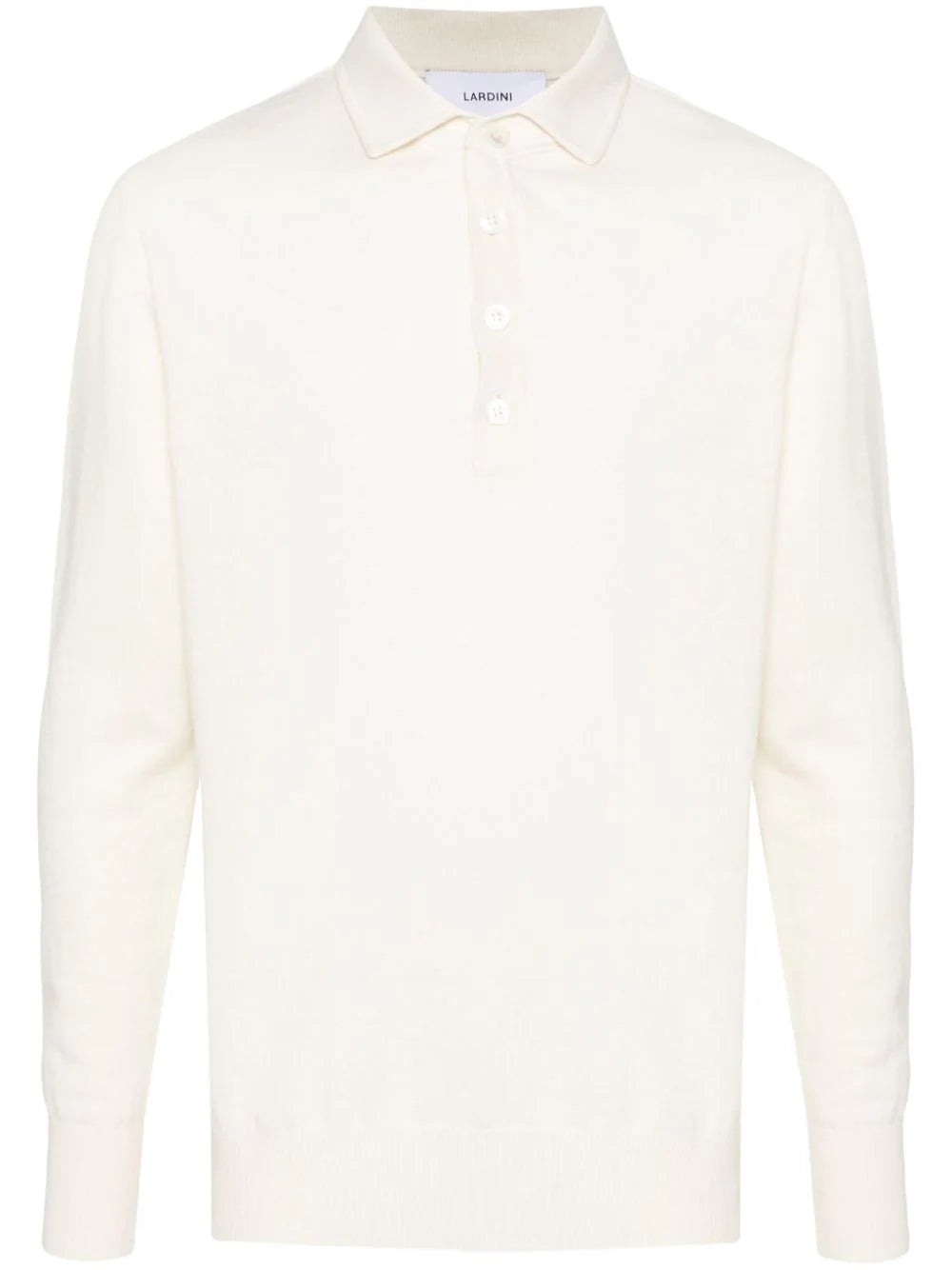 CASHMERE POLO SWEATER - 1