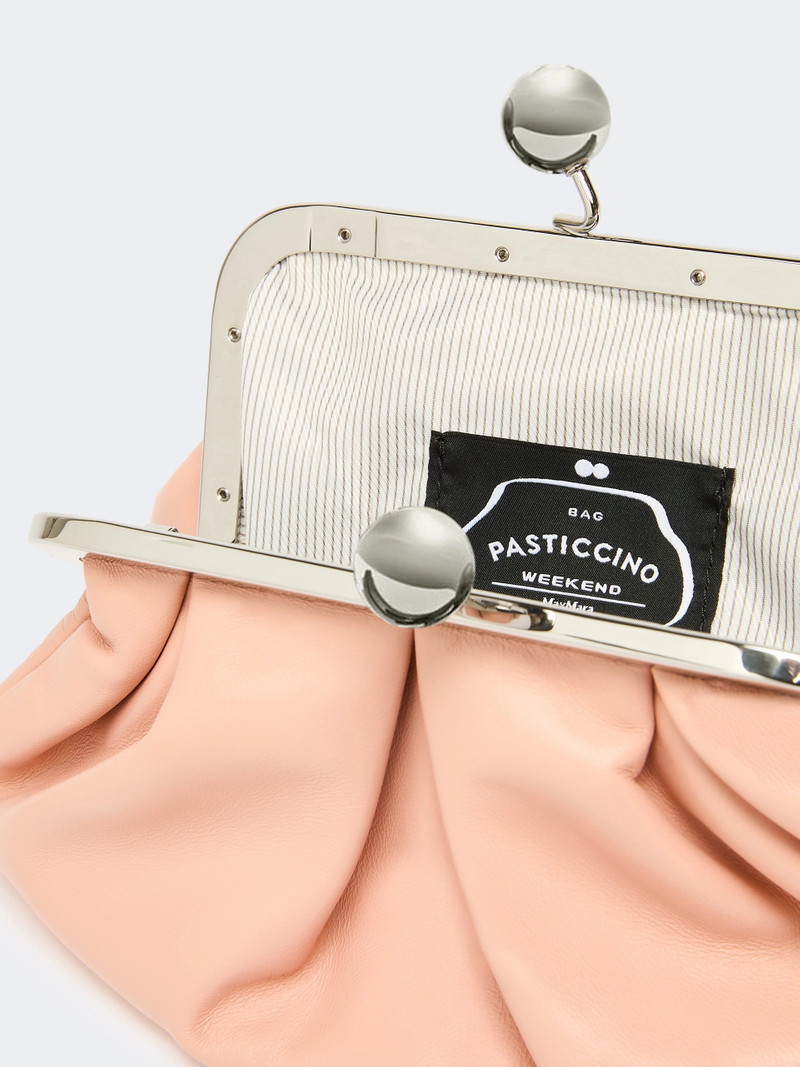 PRATI Small sheepskin Pasticcino Bag - ANTIQUE ROSE 5