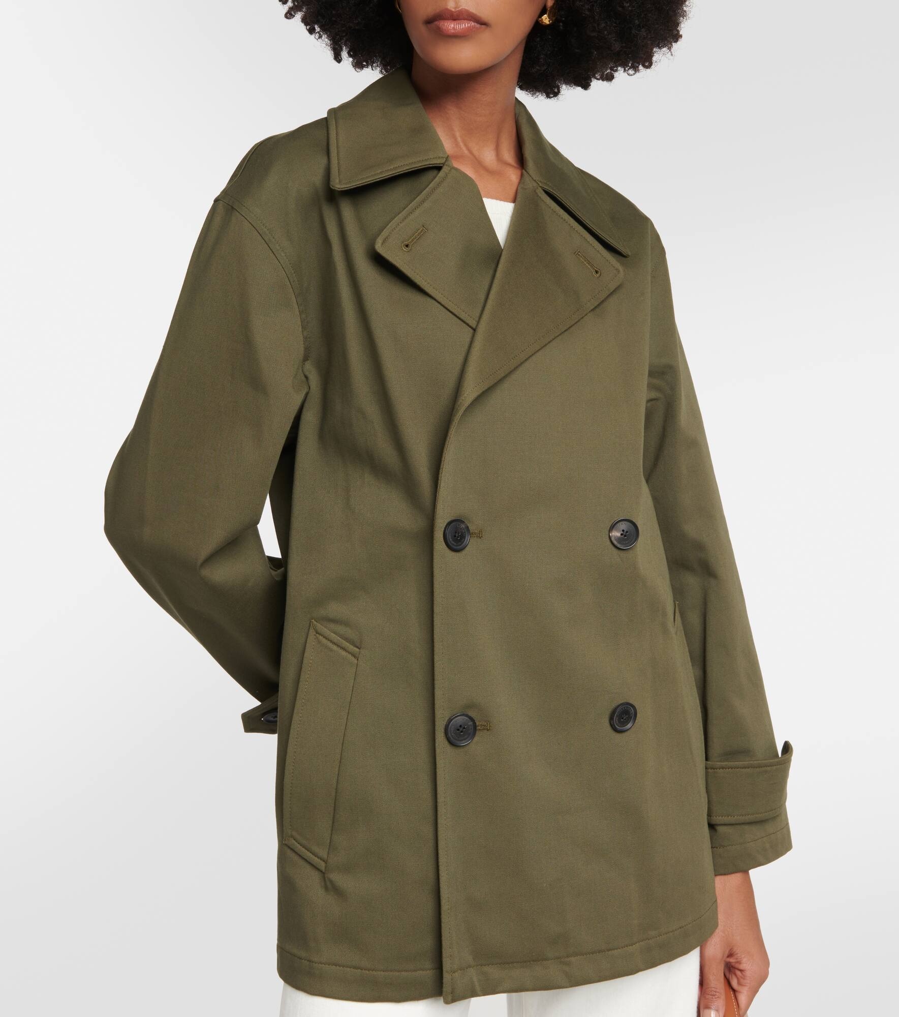 Cade cotton twill trench coat - 5