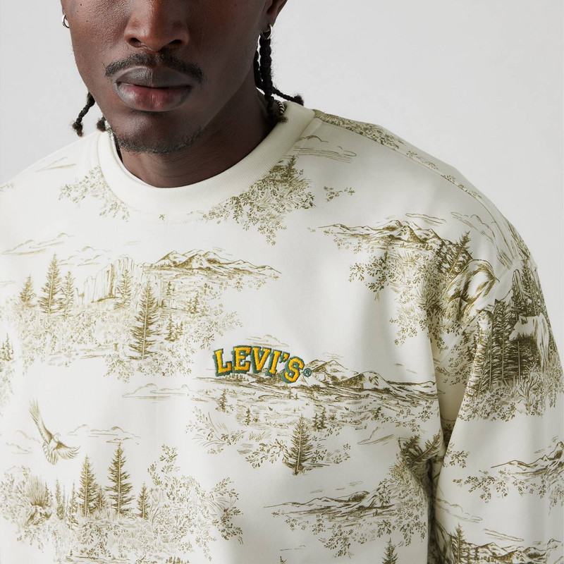 RELAXED GRAPHIC CREWNECK SWEATSHIRT 4