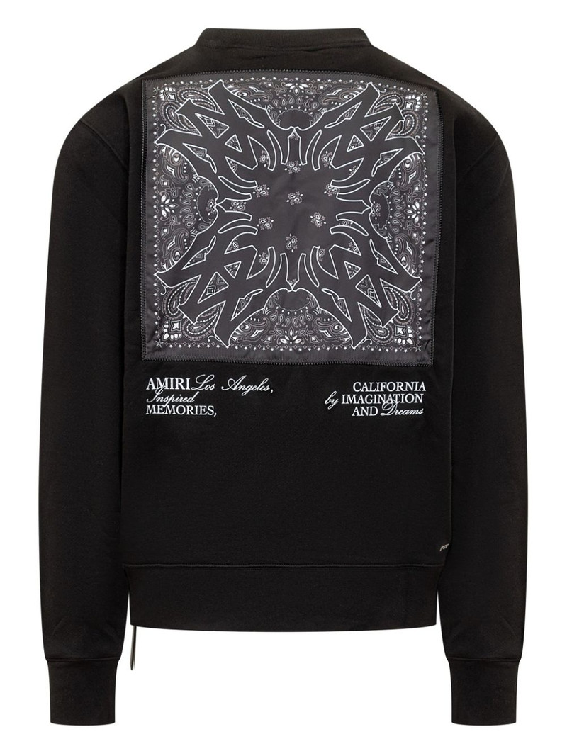 AMIRI logo-print sweatshirt outlook
