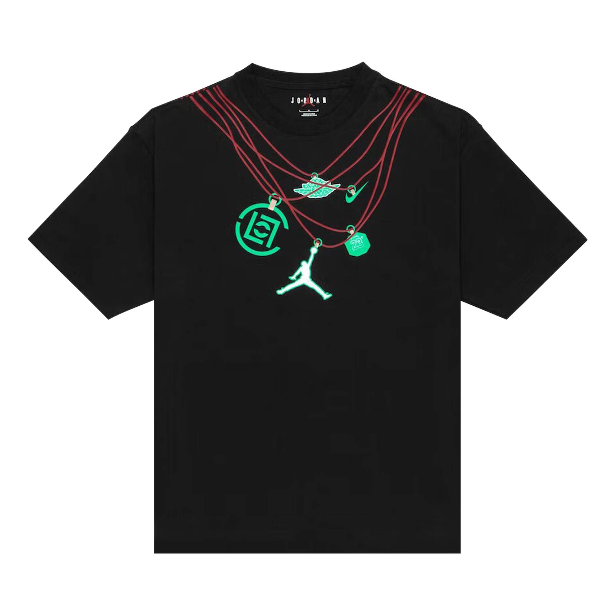Air Jordan x Clot Jade T-Shirt 'Black' - 1