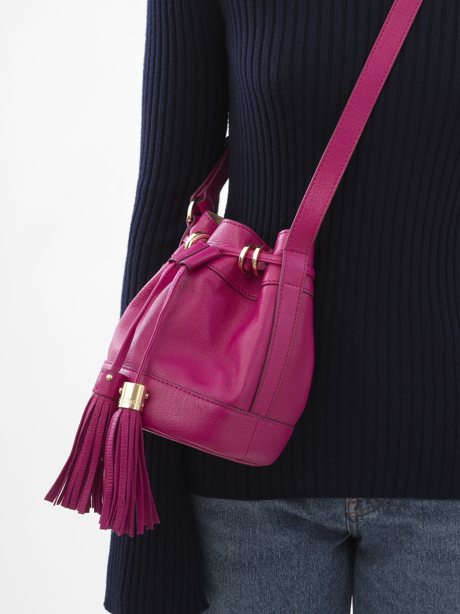 VICKI SMALL BUCKET BAG - 4