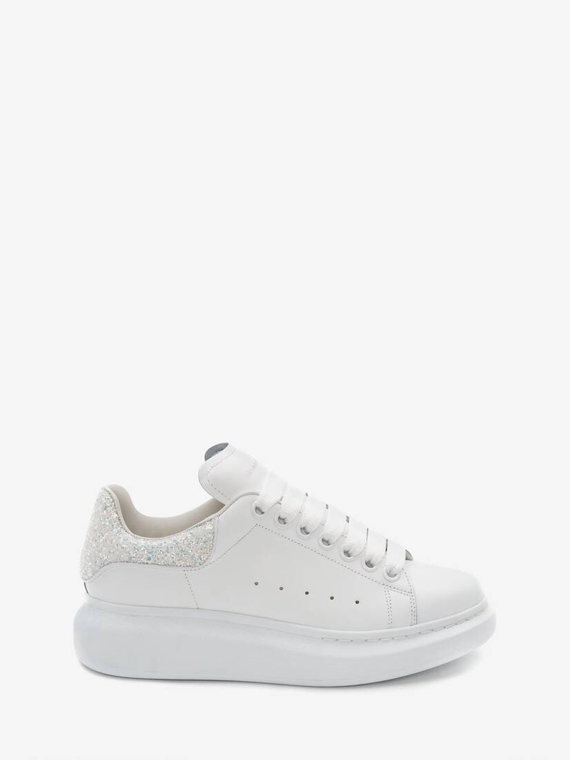 Oversized Sneaker in Silver - 1