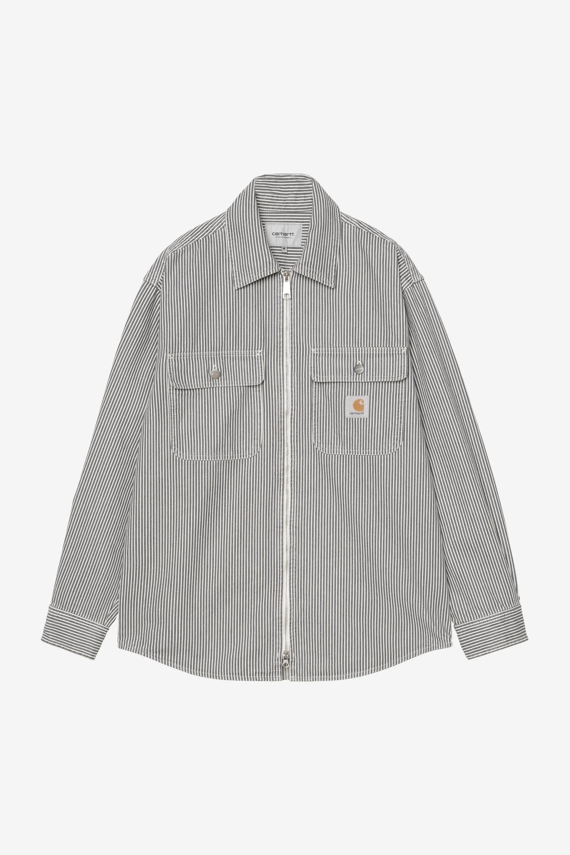 Mercer Stripe Shirt Jacket - 1