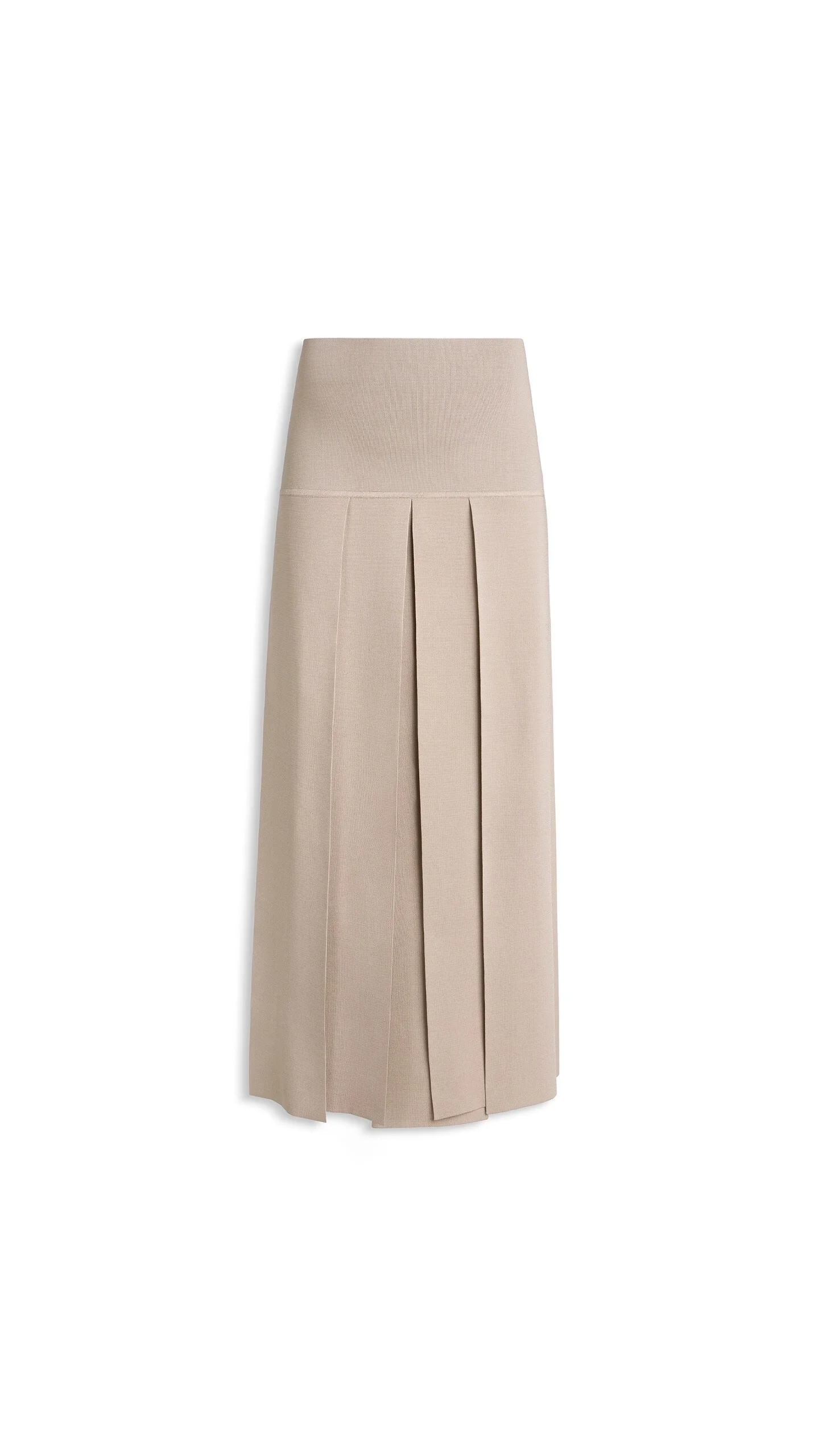 PLEATED MIDI SKIRT - 1