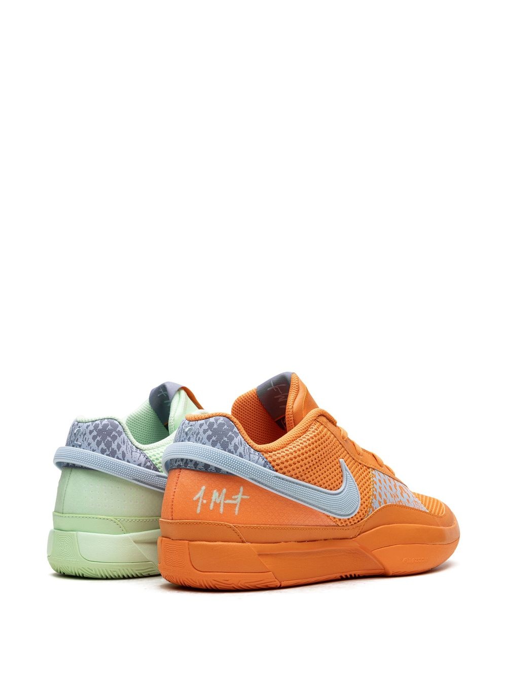 Ja 1 "Bright Mandarin/Vapor Green" sneakers - 3