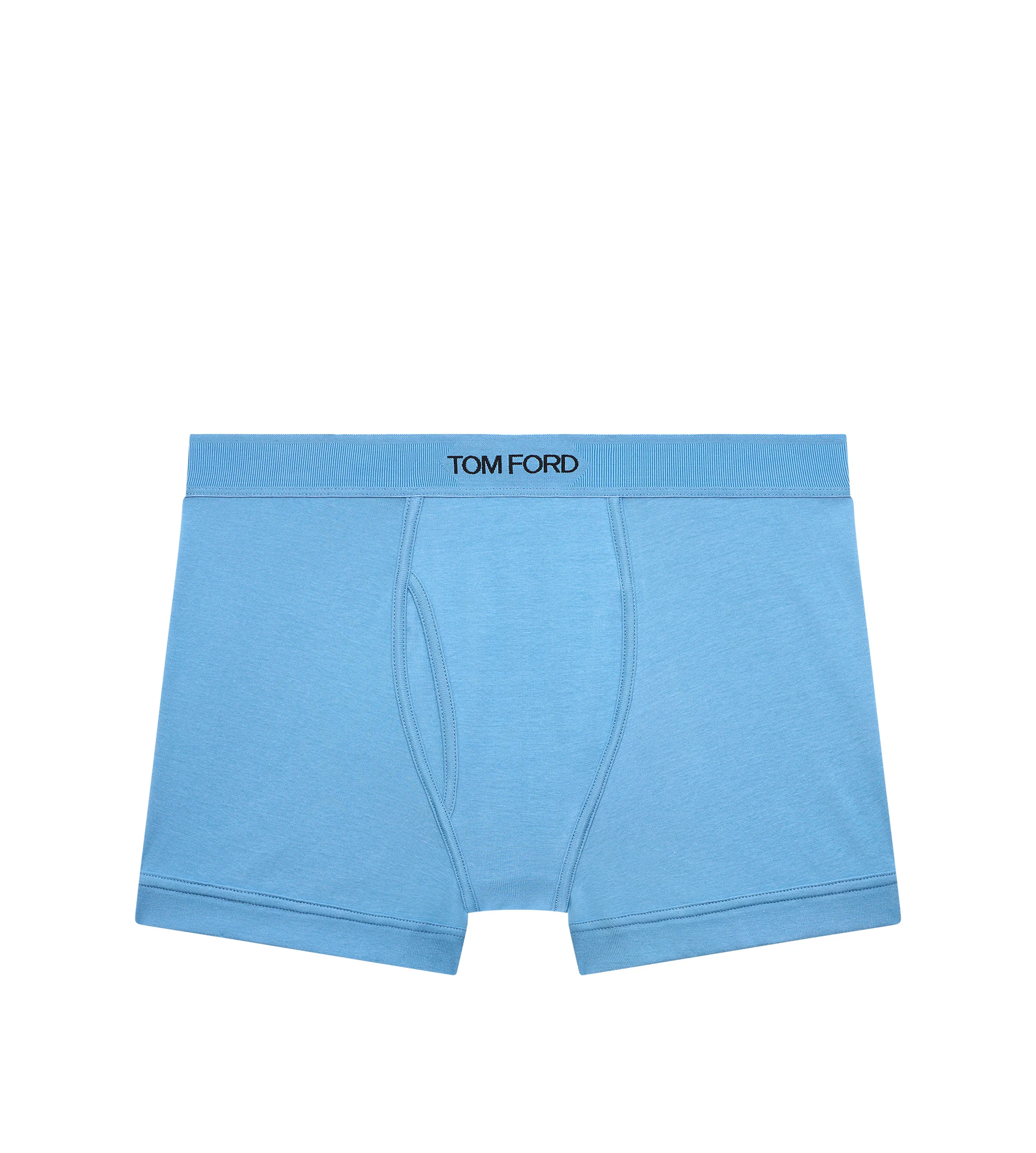 COTTON STRETCH JERSEY BOXER BRIEF - 1