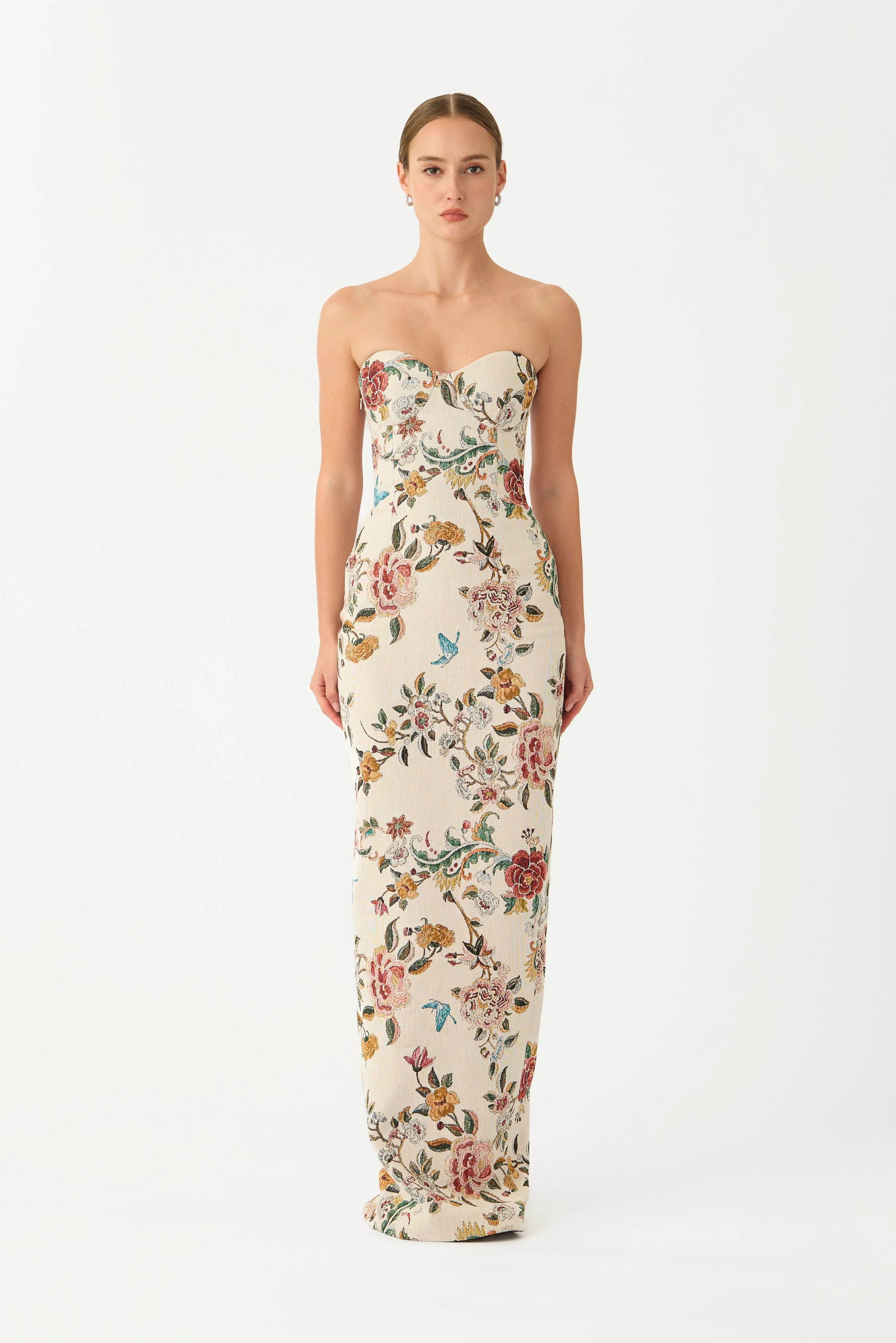 MAREN BROCADE GOWN - 1