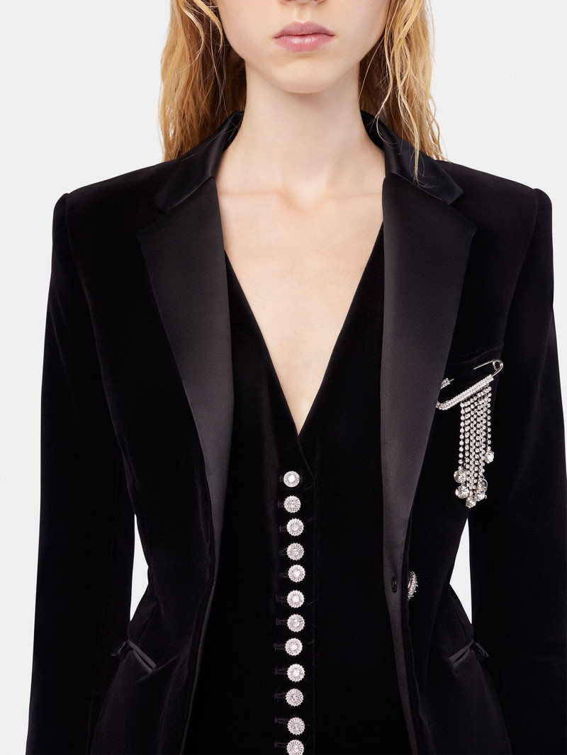 VELVET TAILORED JACKET 6
