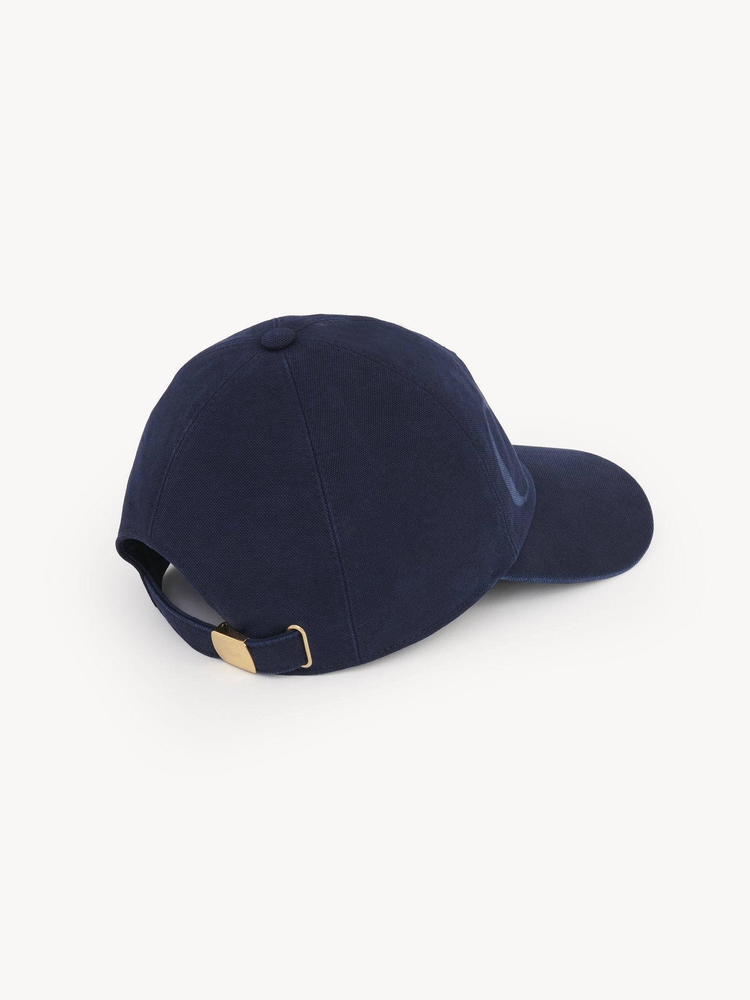 THE CHLOÉ ESSENTIALS CAP IN WASHED COTTON - 5
