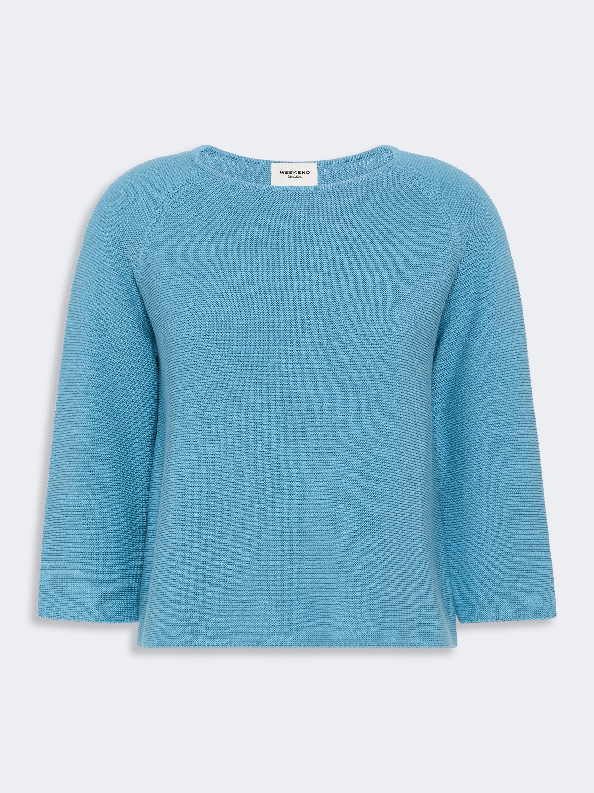 ADDOTTO Cotton yarn sweater - LIGHT BLUE - 1