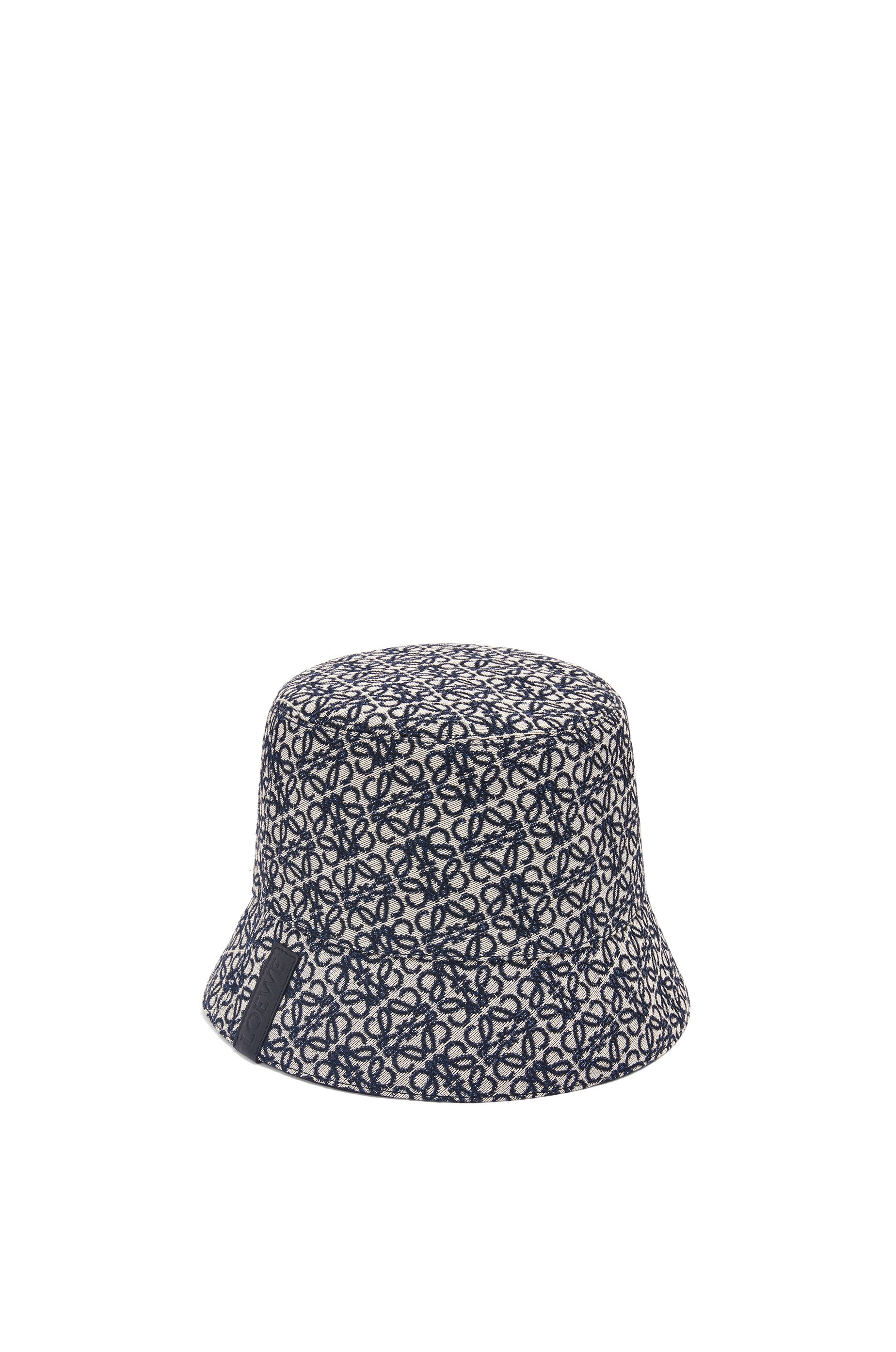 Reversible bucket hat in Anagram jacquard and nylon - 5