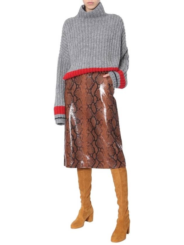 Python Print Skirt S75MA0675SY1404002F B0041063786 - 3
