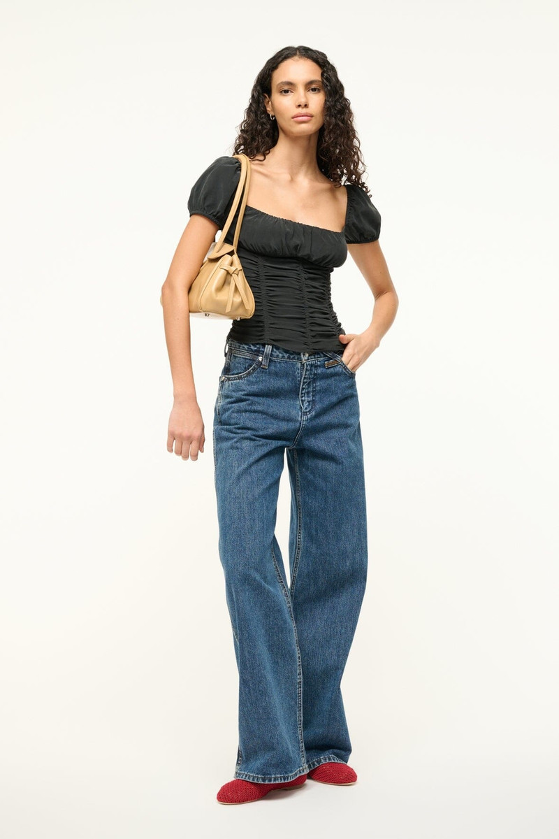 STAUD MAUDE SHOULDER BAG CAMEL 4