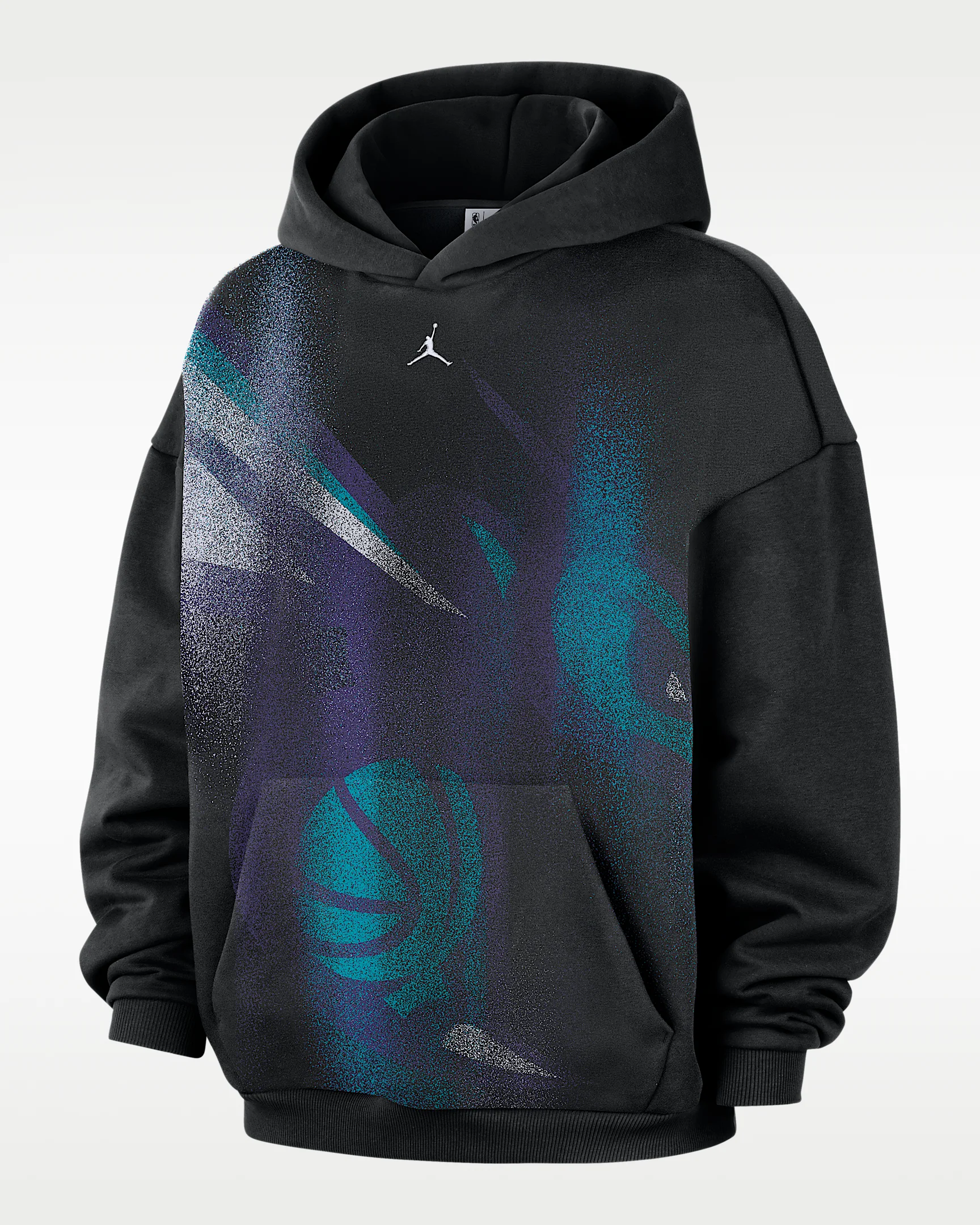 Charlotte Hornets Standard Issue Men's Fleece Basketball Hoodie - 1