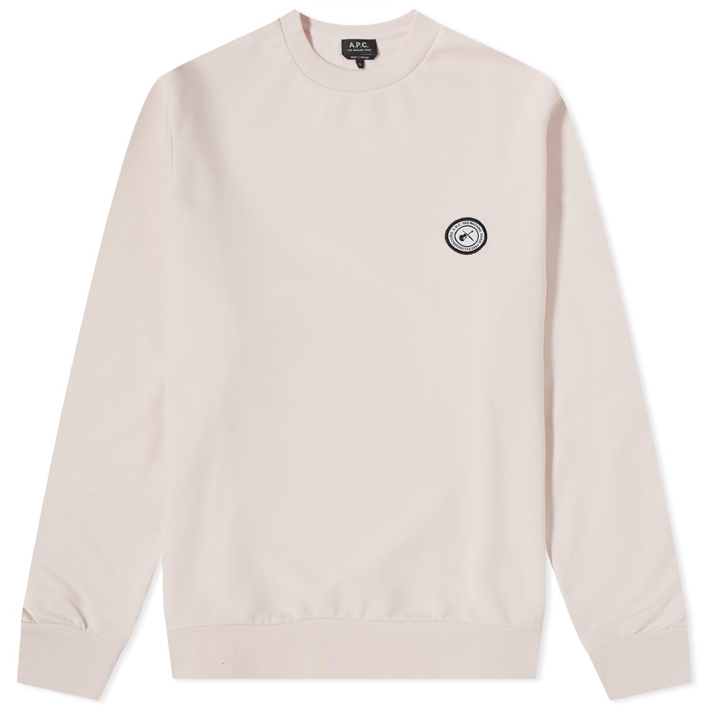 A.P.C. Gabriel Patch Logo Crew Sweat - 1