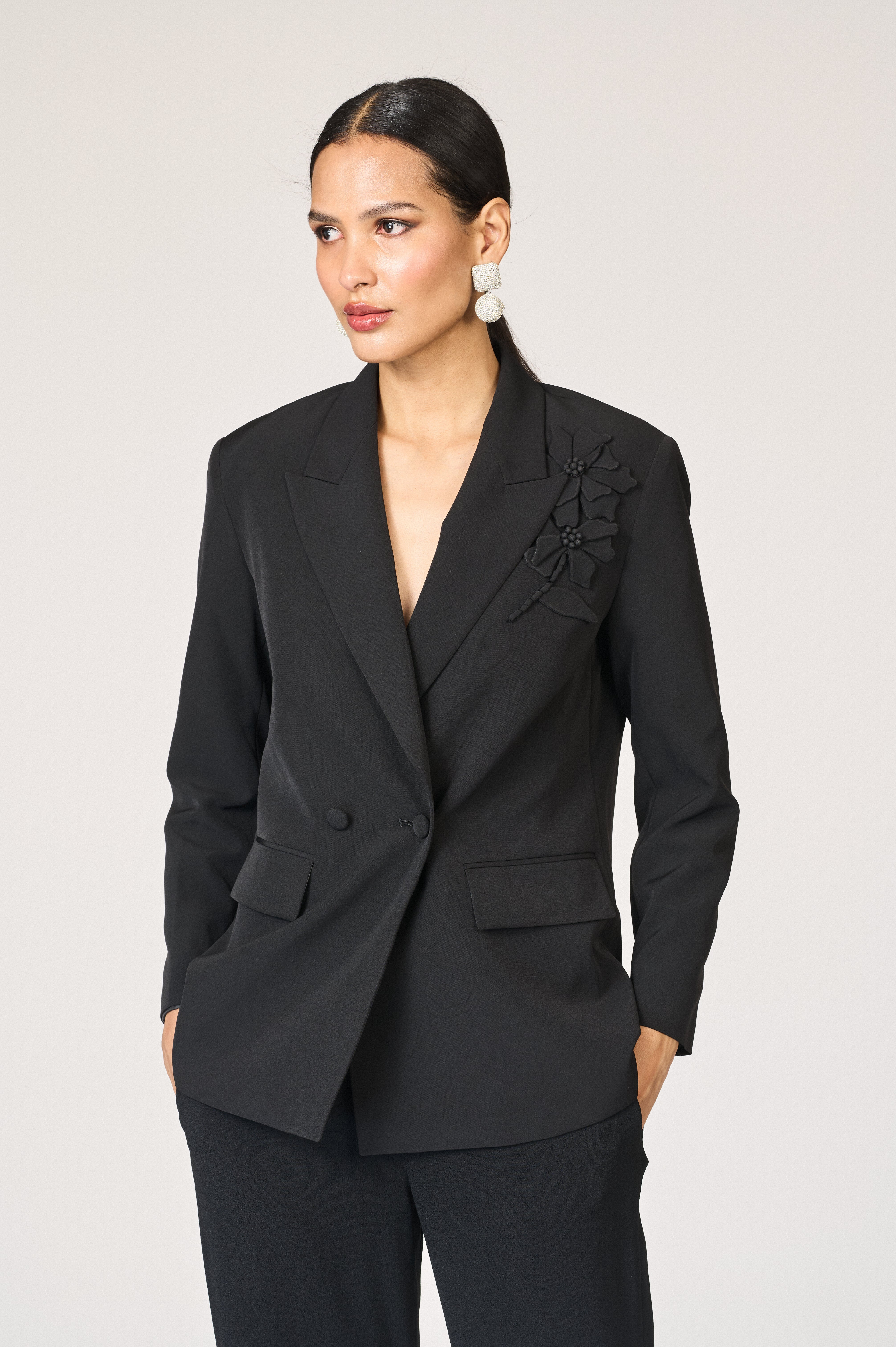 CRAWFORD BLAZER - BLACK - 2