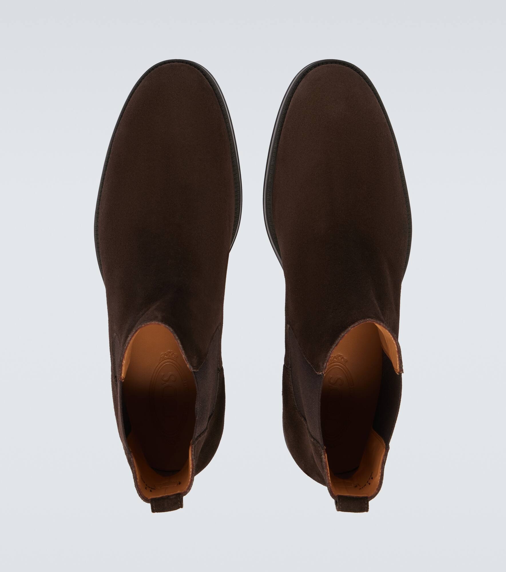 Suede Chelsea boots - 4