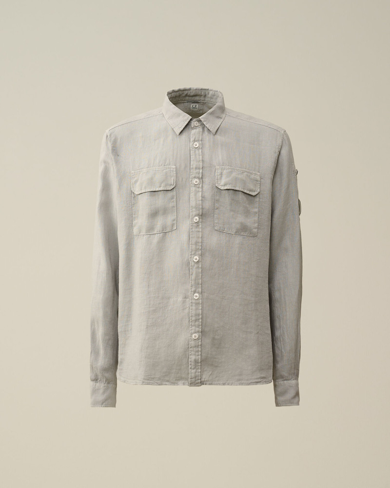 Linen Pocket Shirt 1