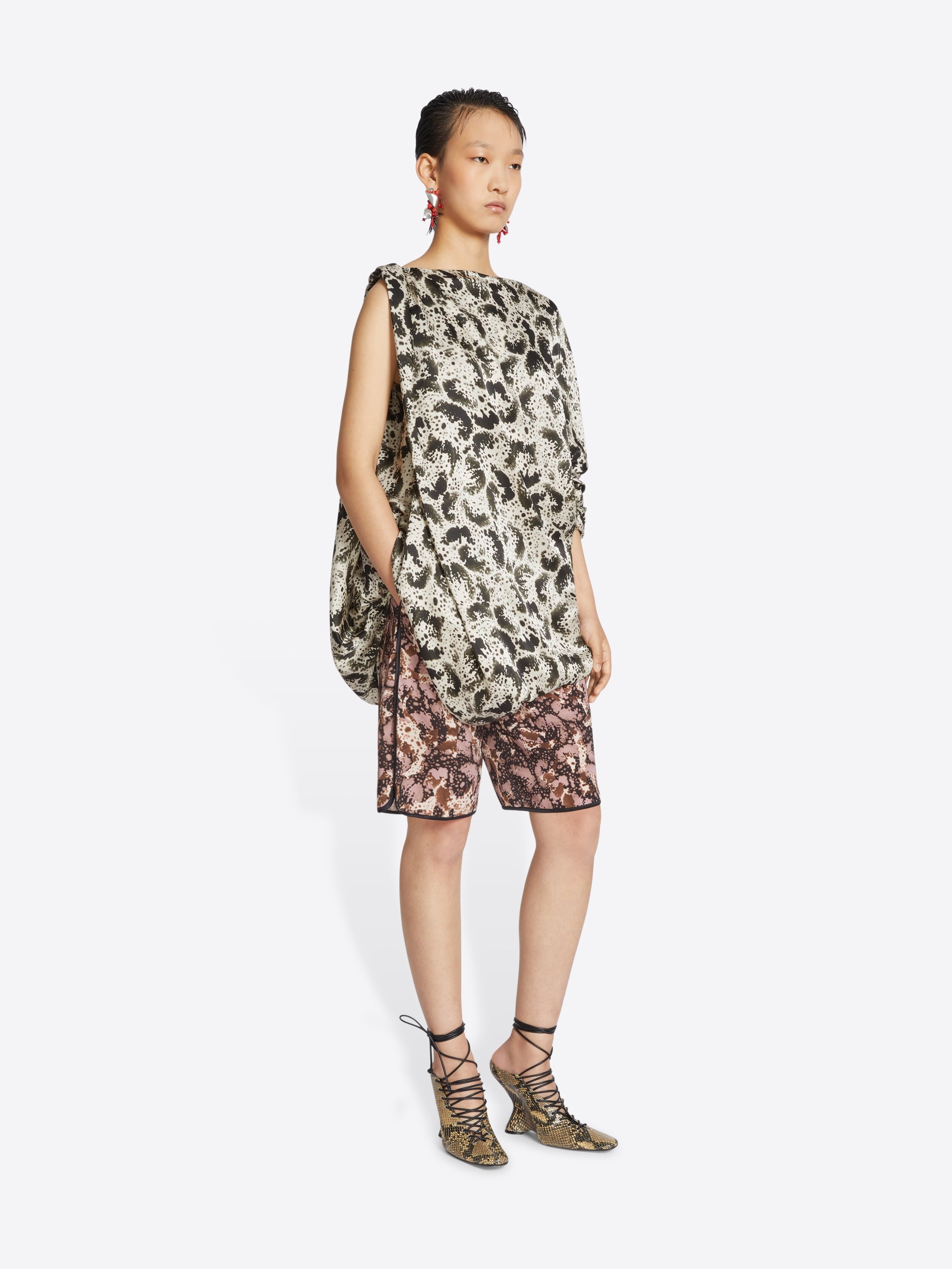 SILK DRAPED TOP - 3