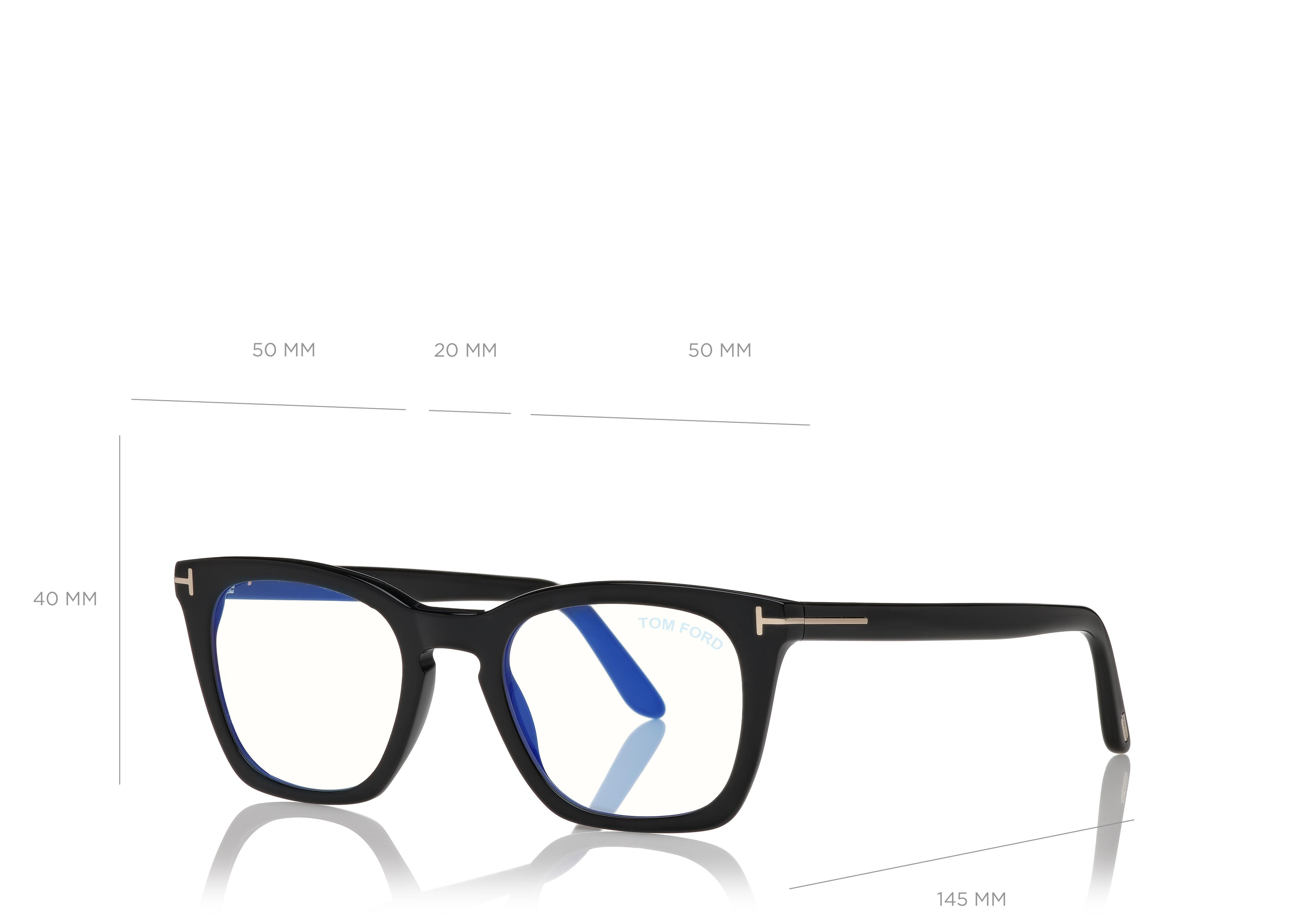 BLUE BLOCK SQUARE OPTICALS - 4