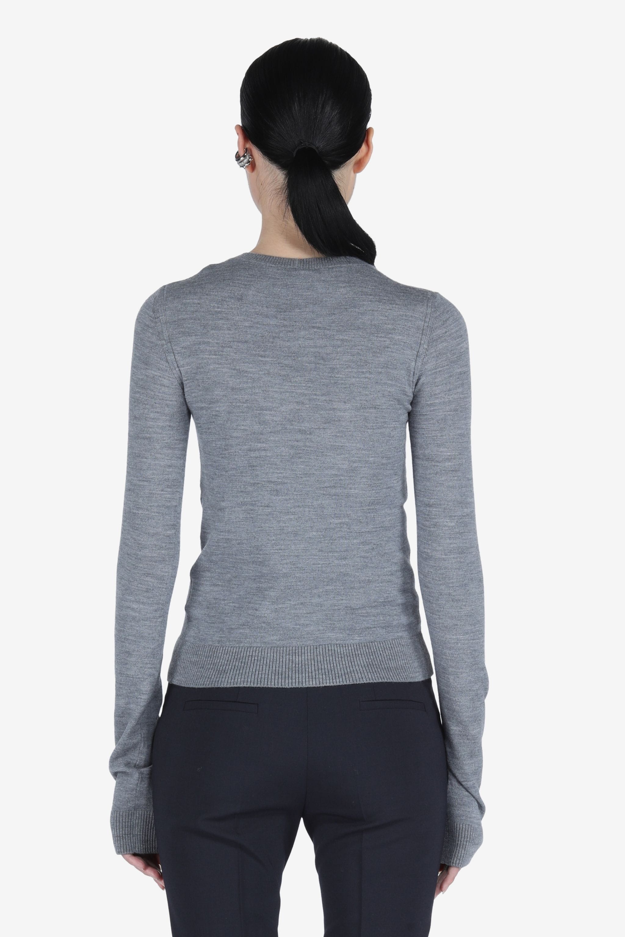 CRYSTAL-EMBELLISHED SWEATER - 2
