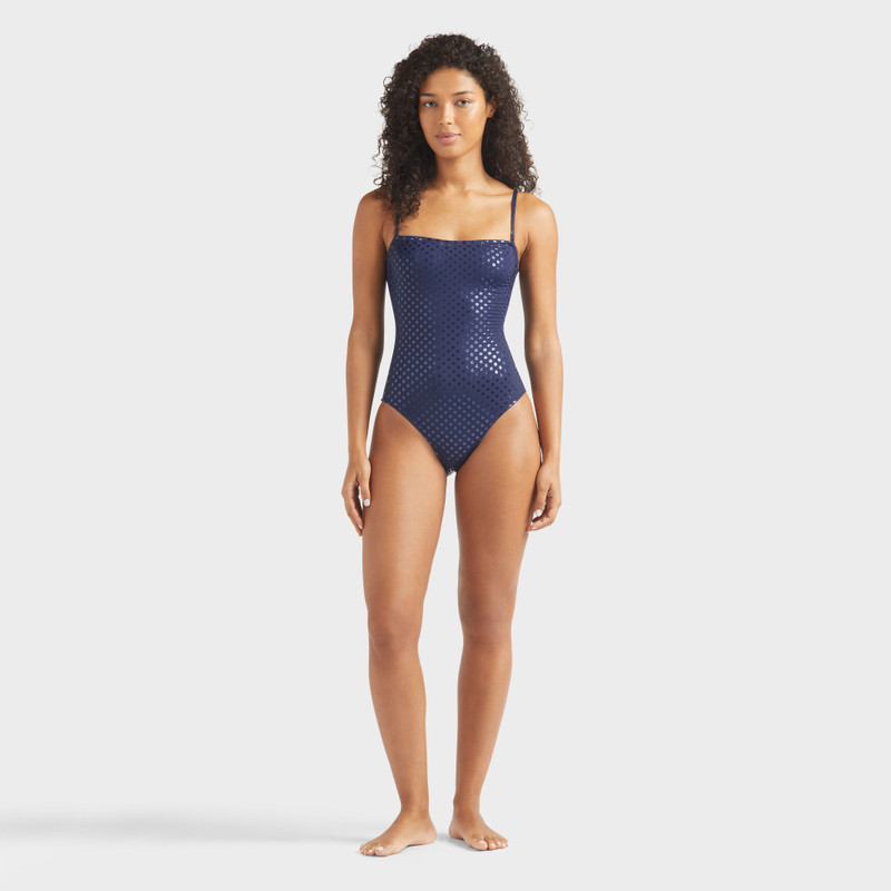 Vilebrequin Women Bustier One-piece Swimsuit Relief Sparkling outlook