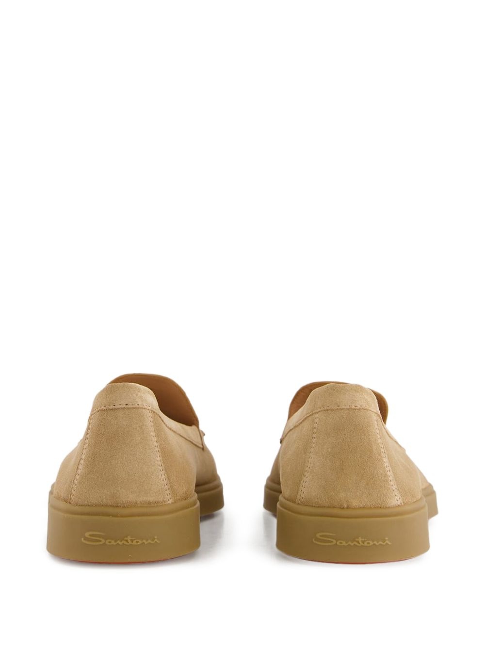 suede slip-on shoes - 4