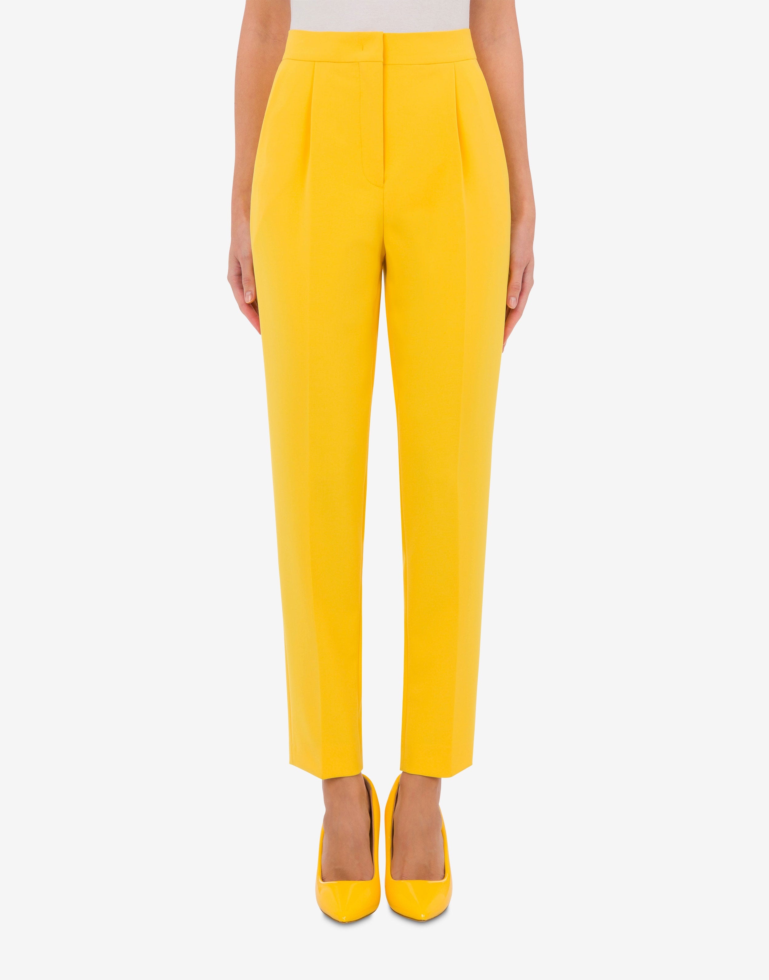 CRÊPE CIGARETTE TROUSERS - 2