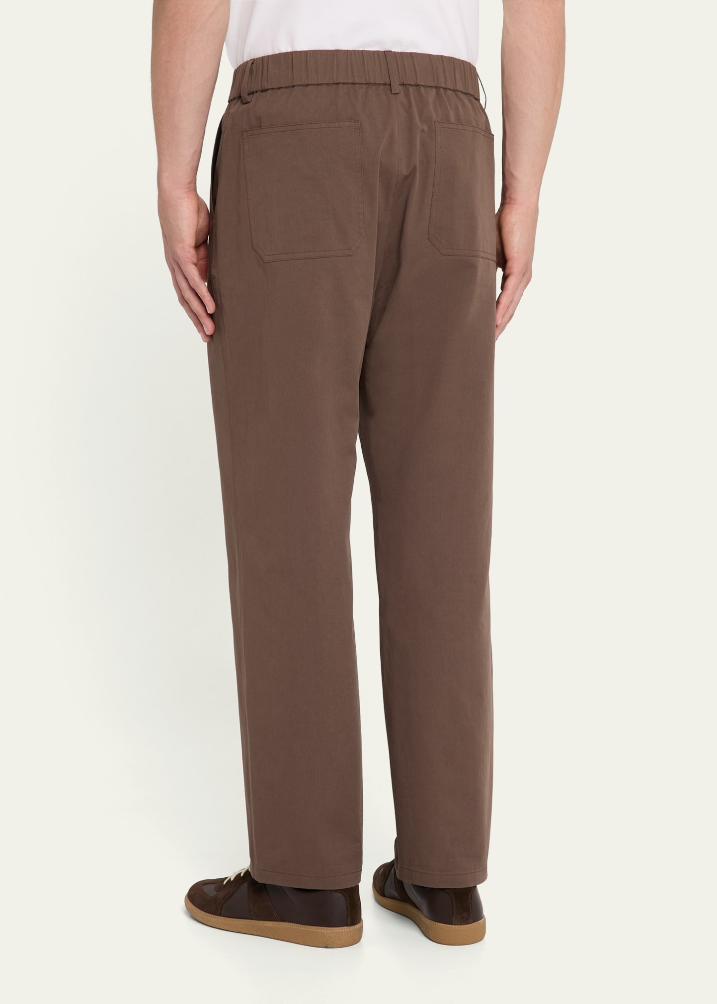 Men's Relaxed Cotton Trousers - 3