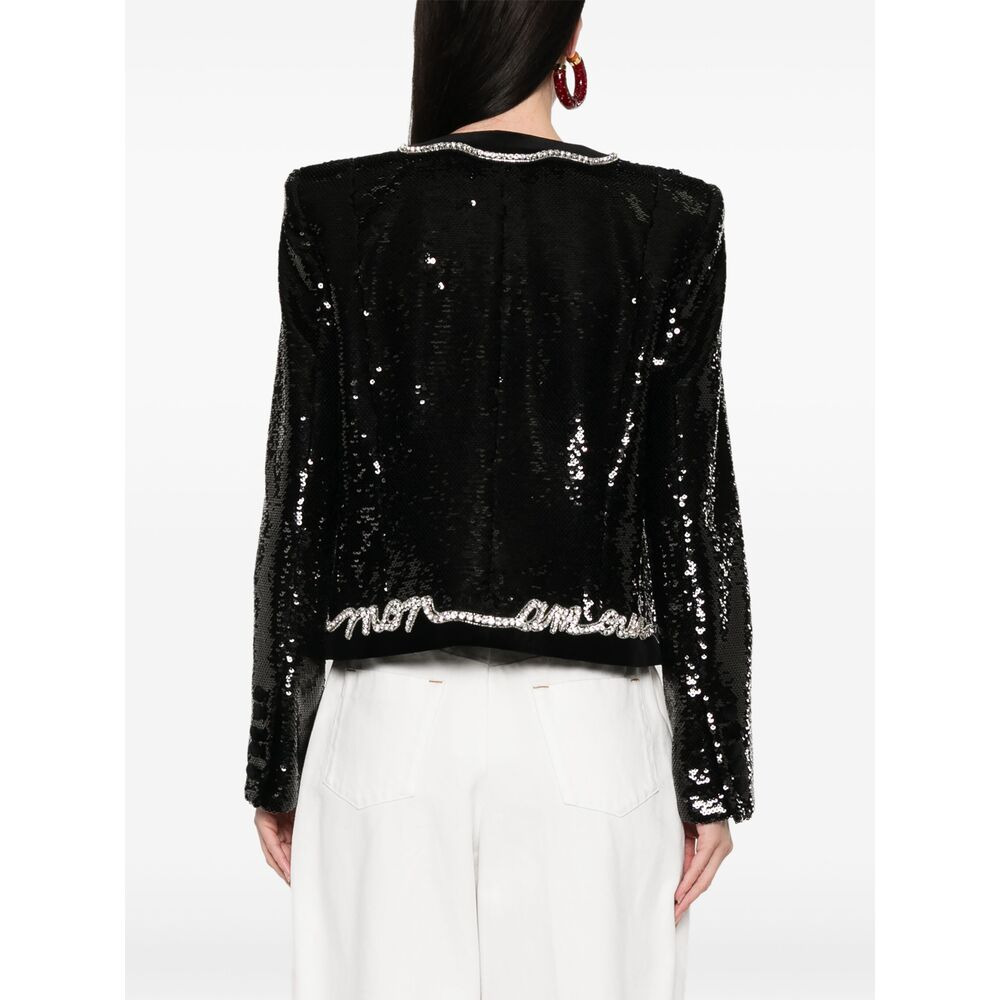 Balmain Black Jackets - Blazers Women - 2