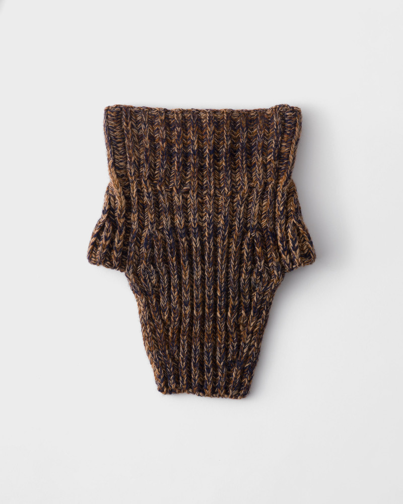 Wool and cashmere dickey 1