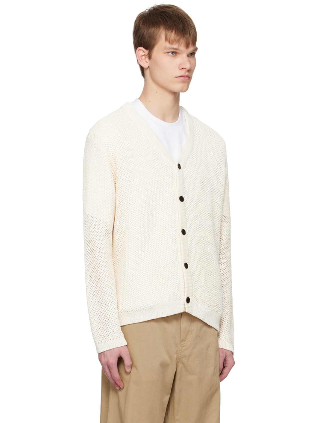Off-White Openwork Cardigan - 2