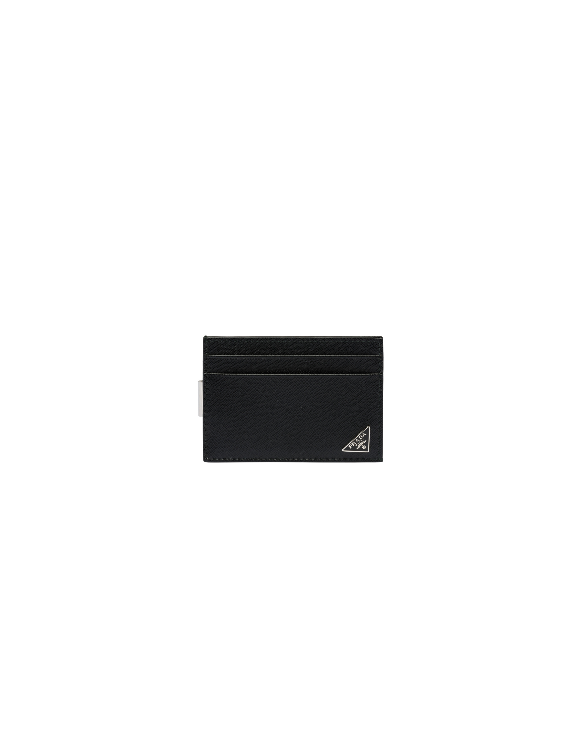 Saffiano Leather Card Holder - 1