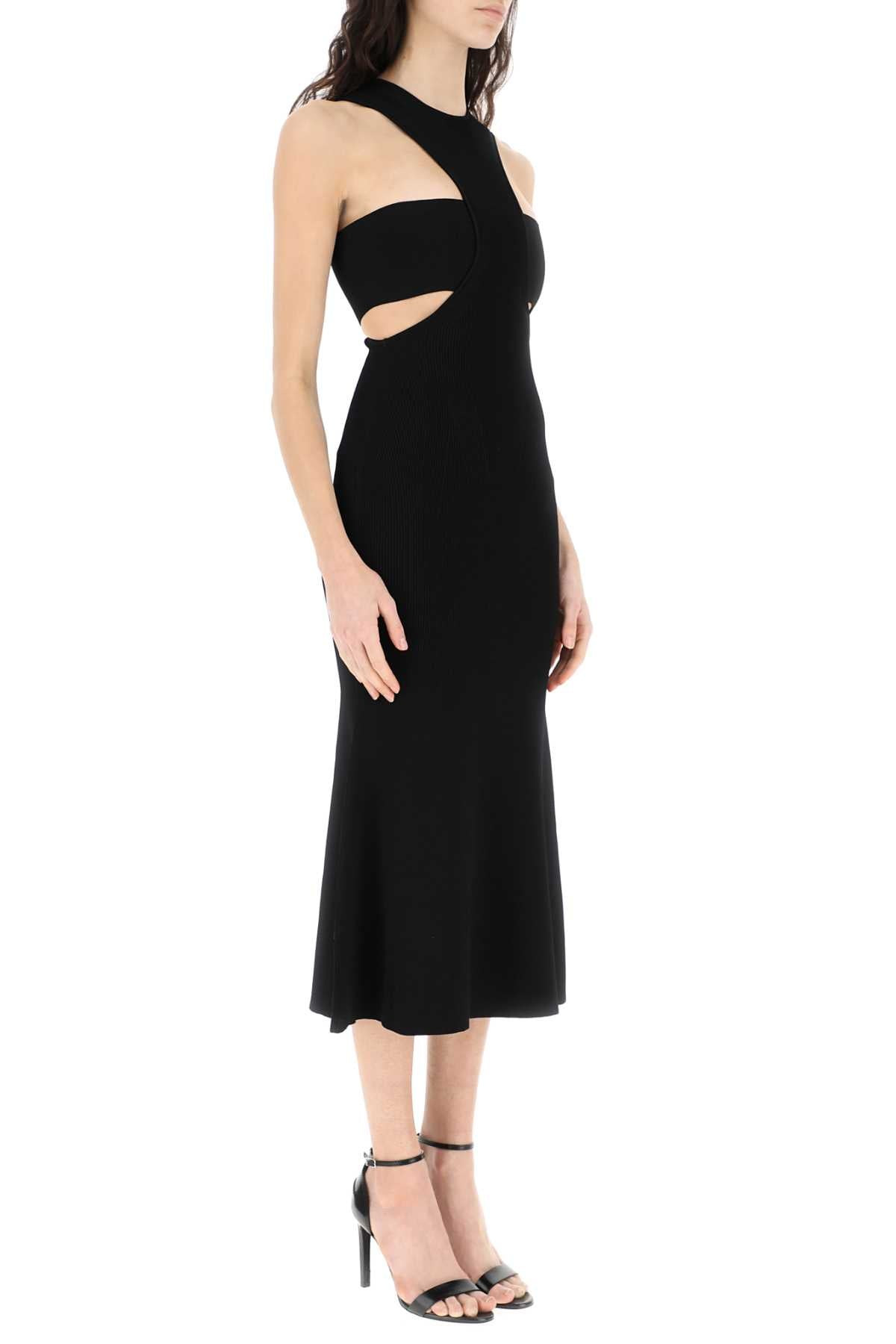 Alexander Mcqueen Women Black Viscose Blend Dress - 3