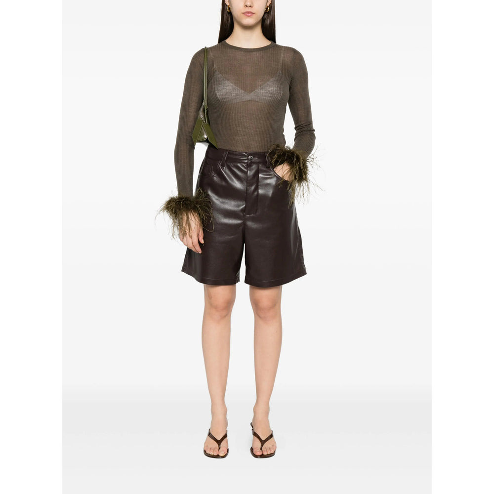 Blumarine Green Tops - T-Shirts & Jerseys Women - 5