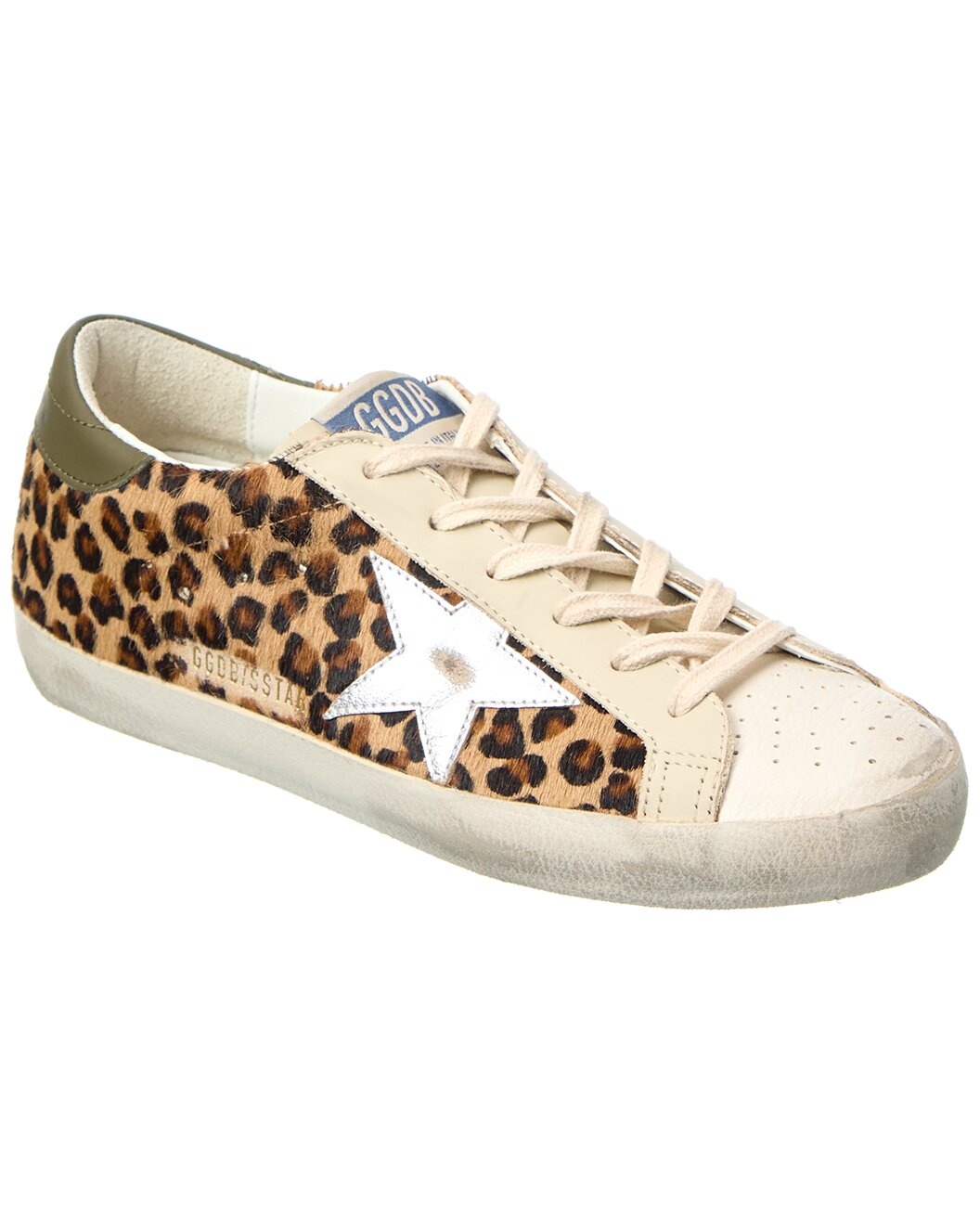 Golden Goose Superstar Haircalf & Leather Sneaker - 1