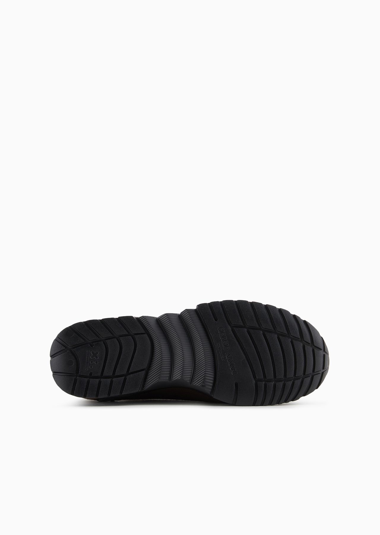 Knit-and-leather sneakers - 6