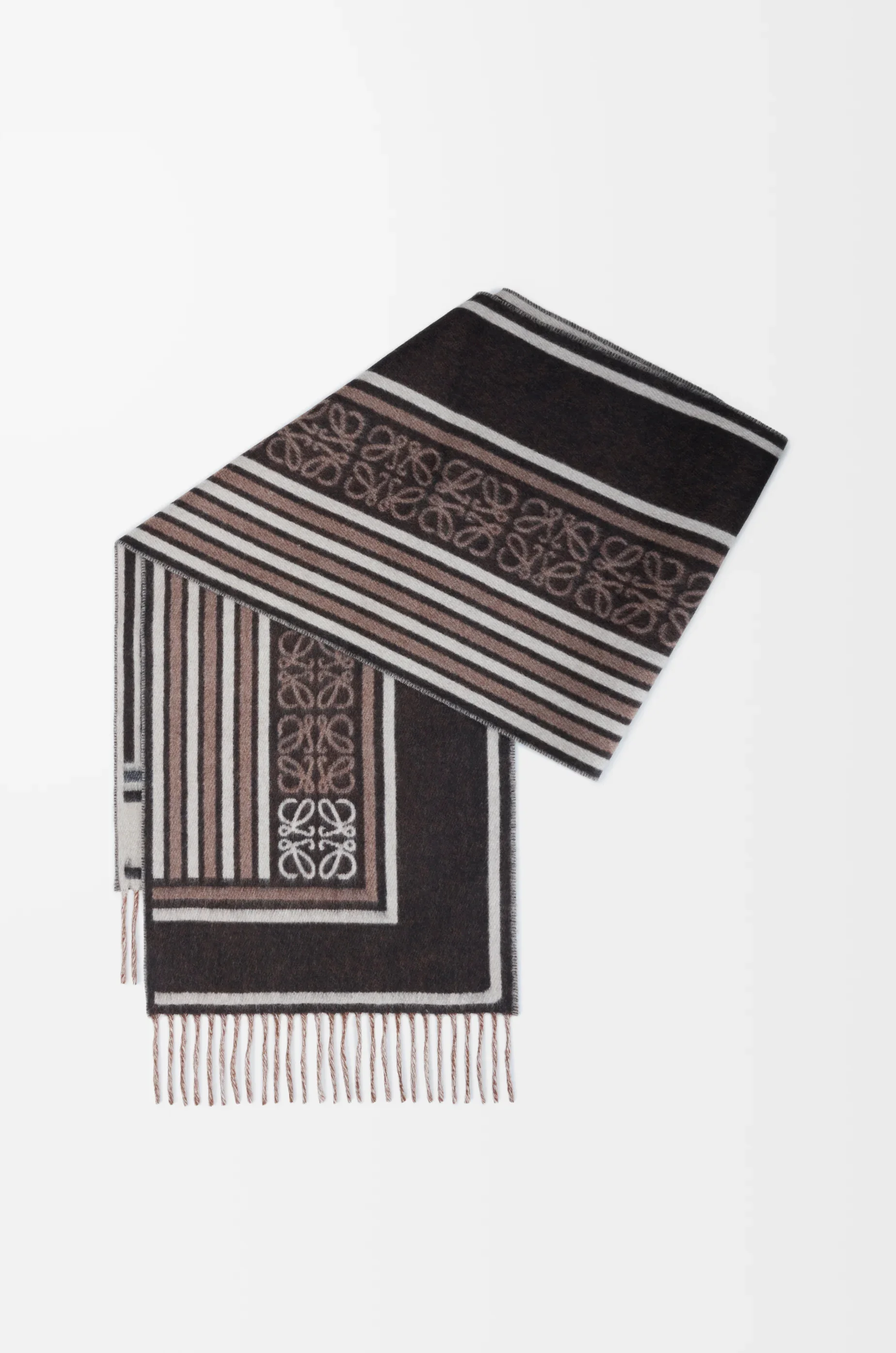 Scarf in wool and cashmere - 1